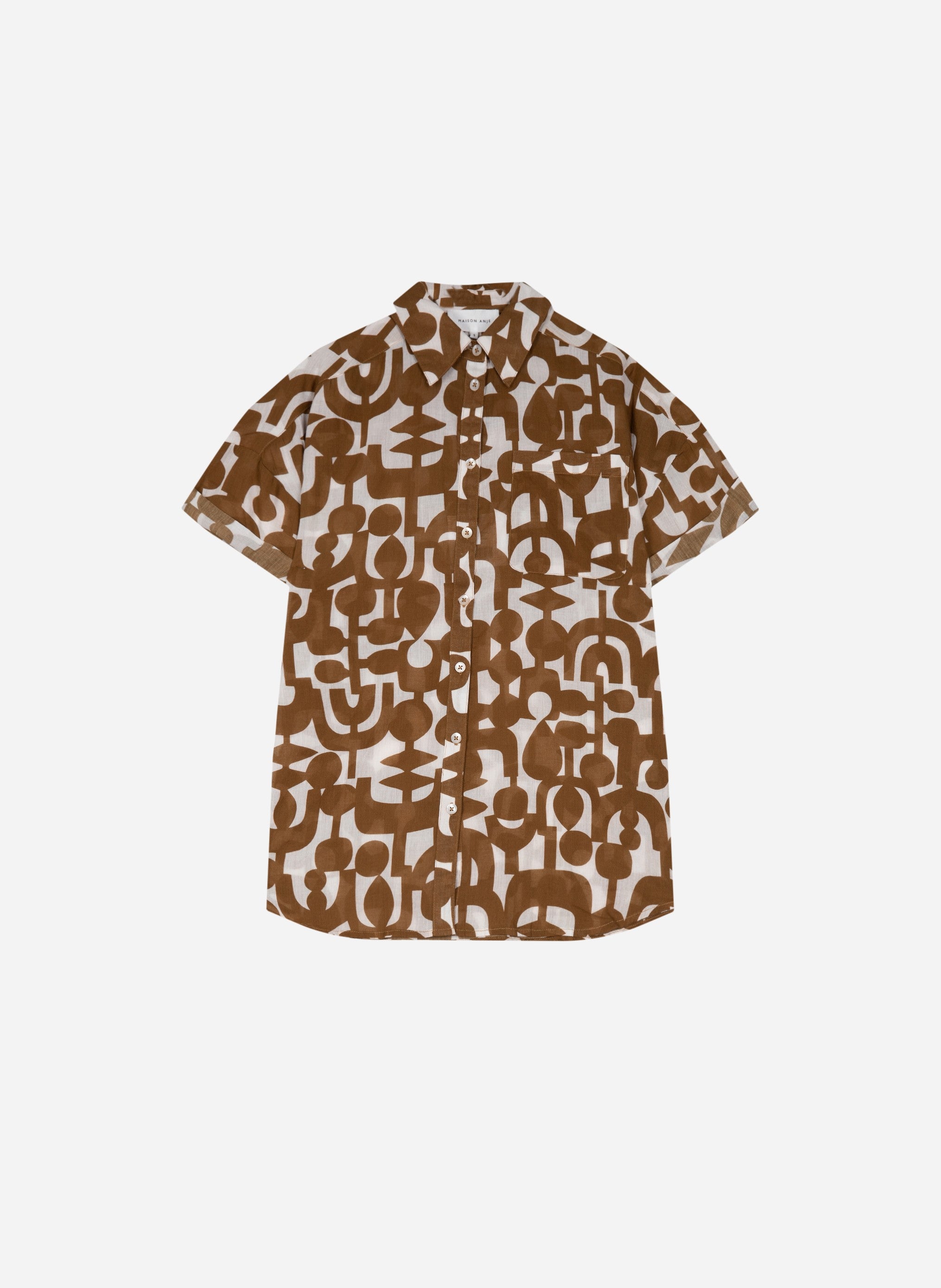 IMANI bronze totem shirt