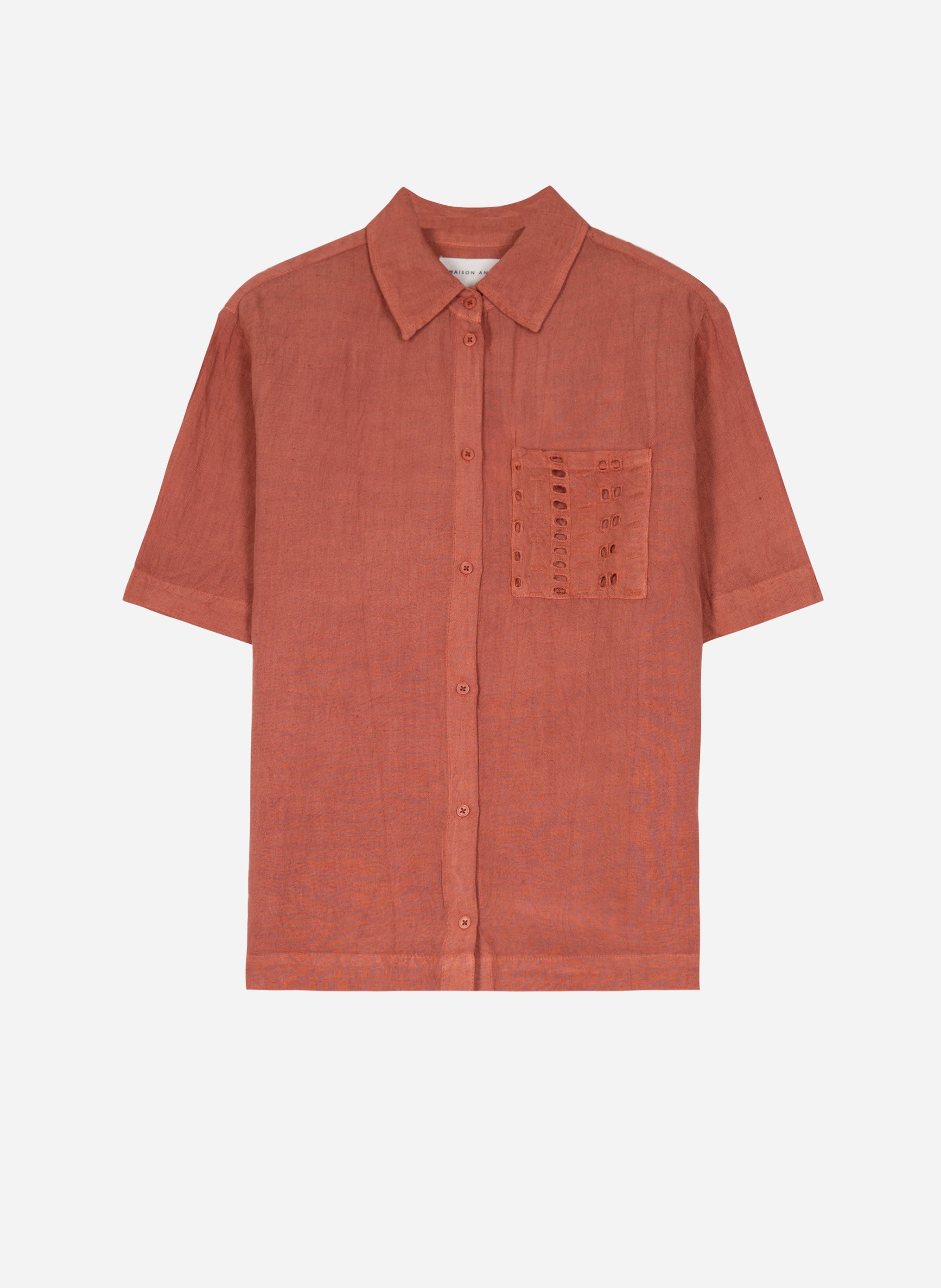 CHEMISE IRODA caramelo