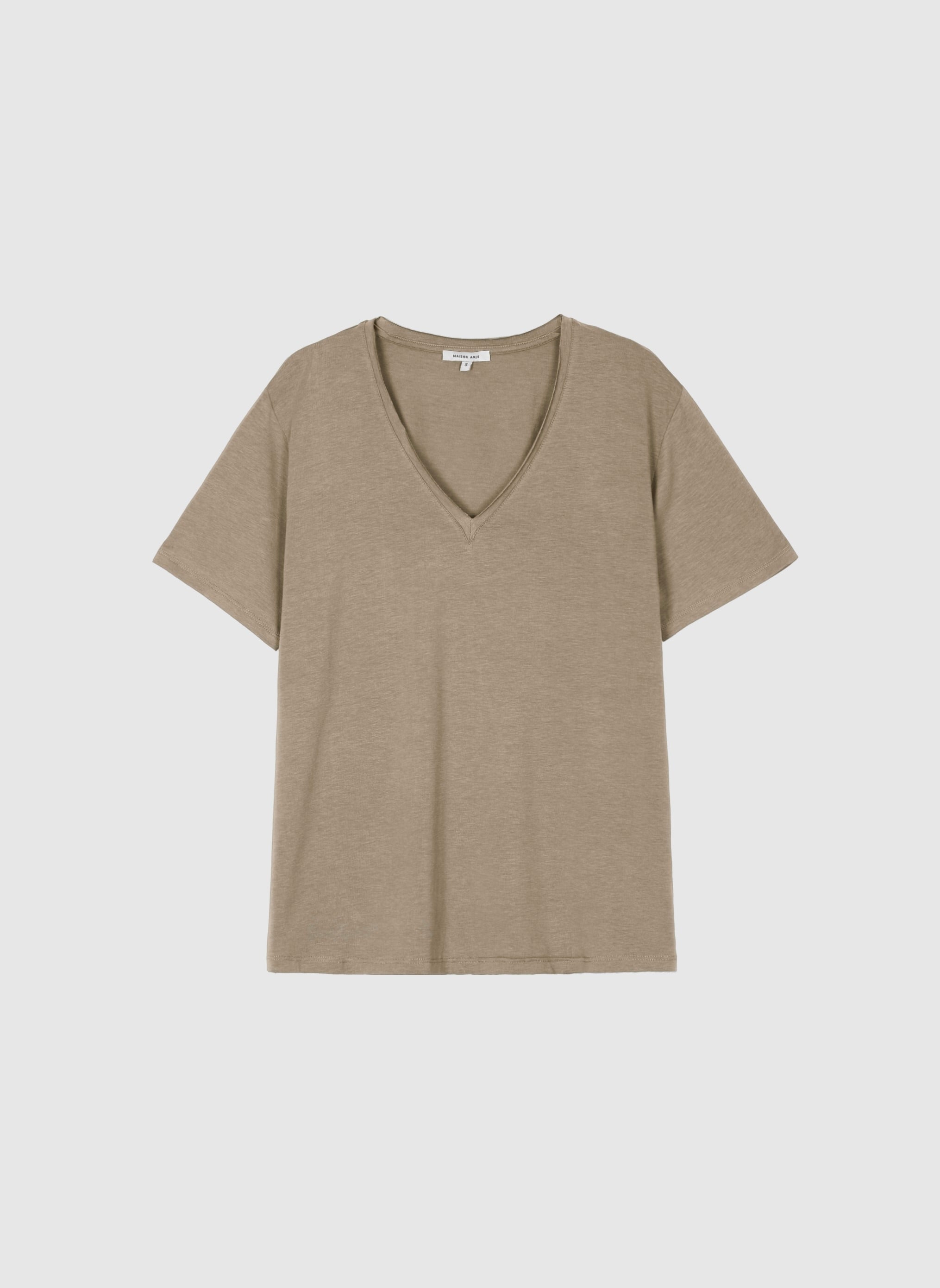 T-SHIRT DAMMEY L taupe