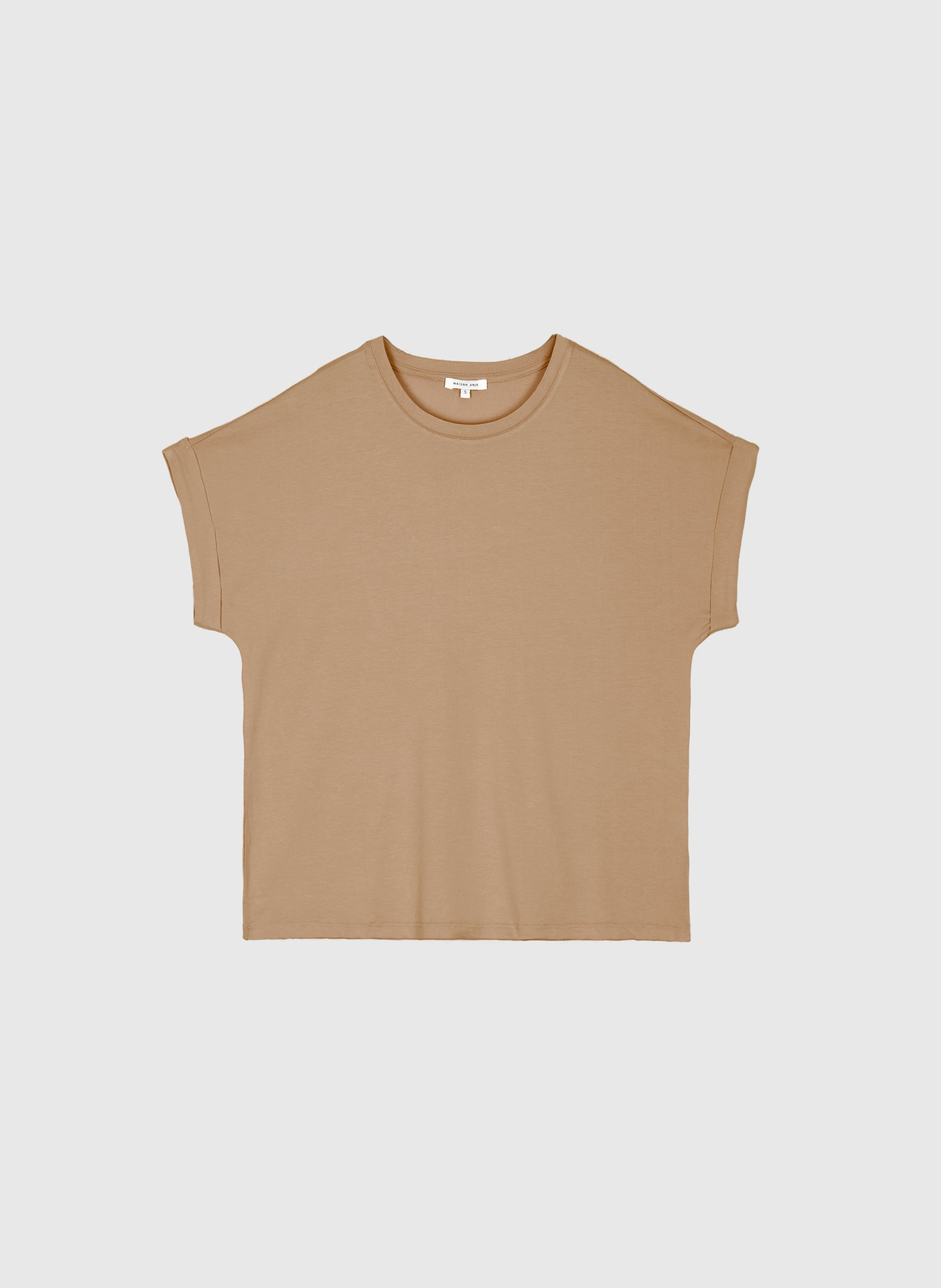 T-SHIRT DESTIN L camel