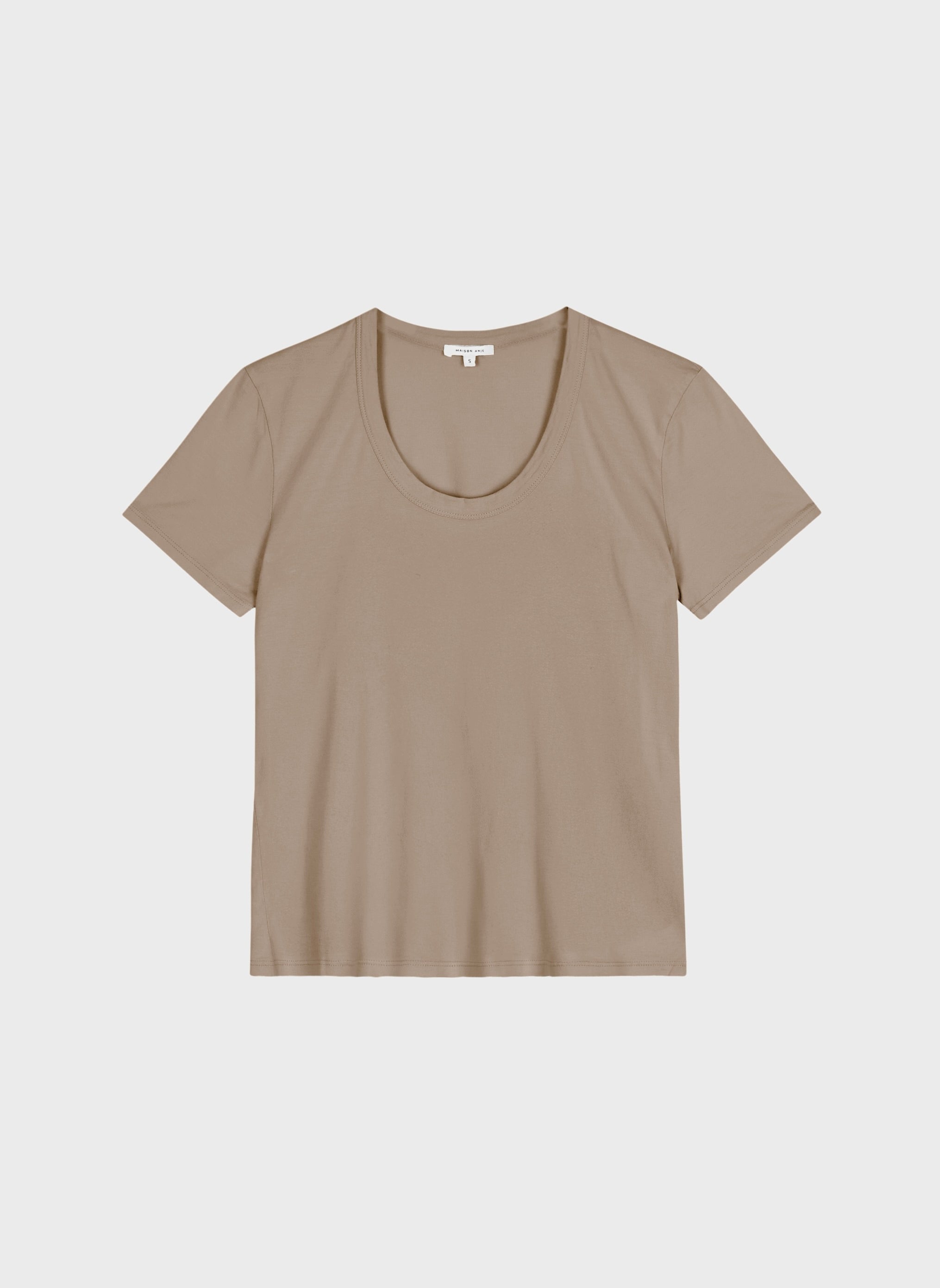 T-SHIRT DEVANETA L taupe