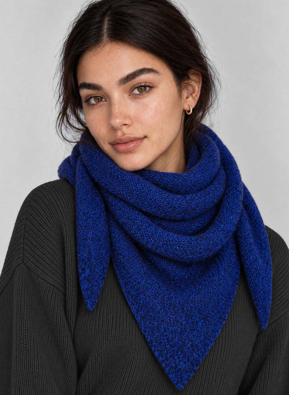 ECHARPE BAZATE night electric blue