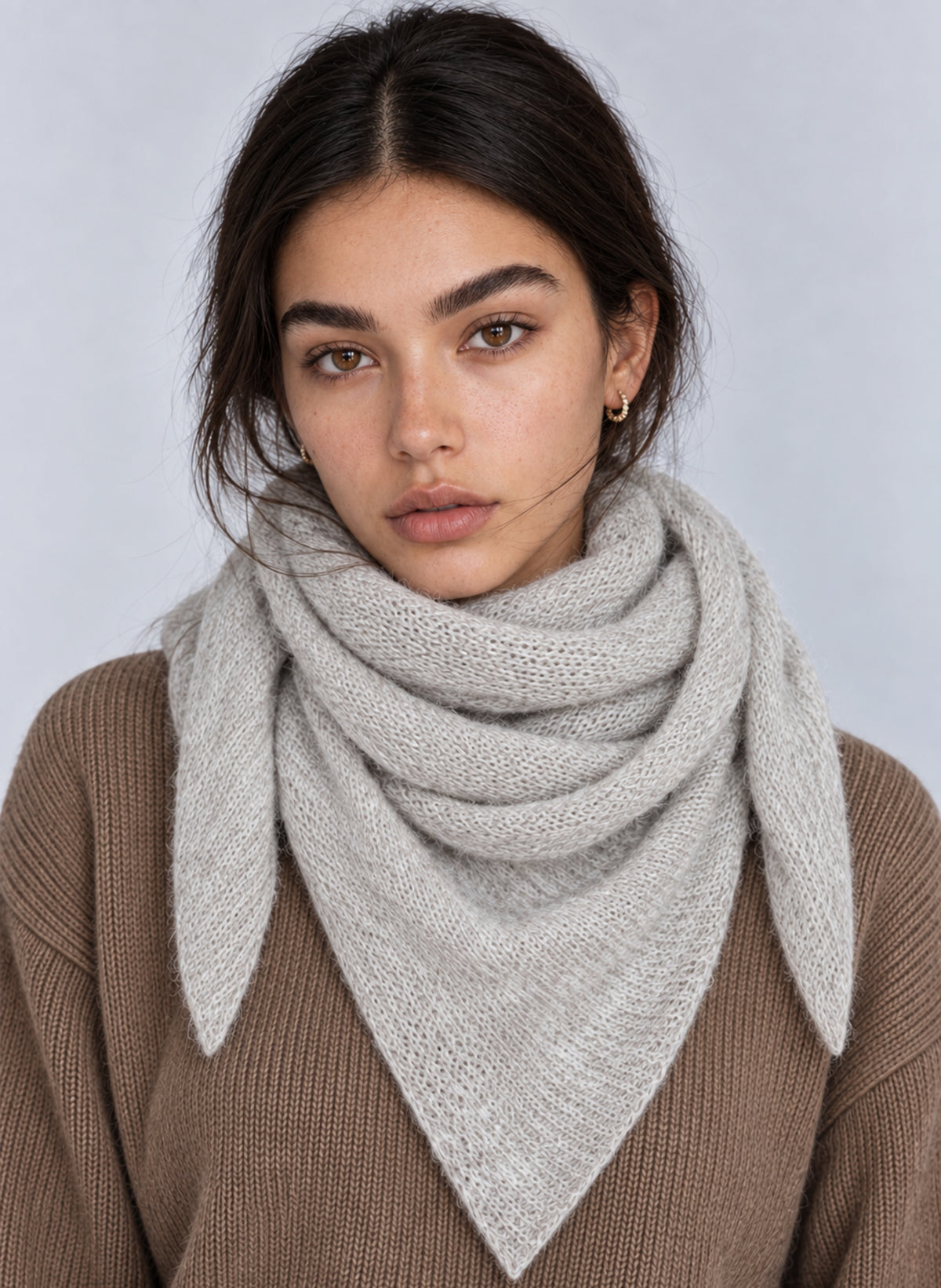 ECHARPE BAZATE light grey