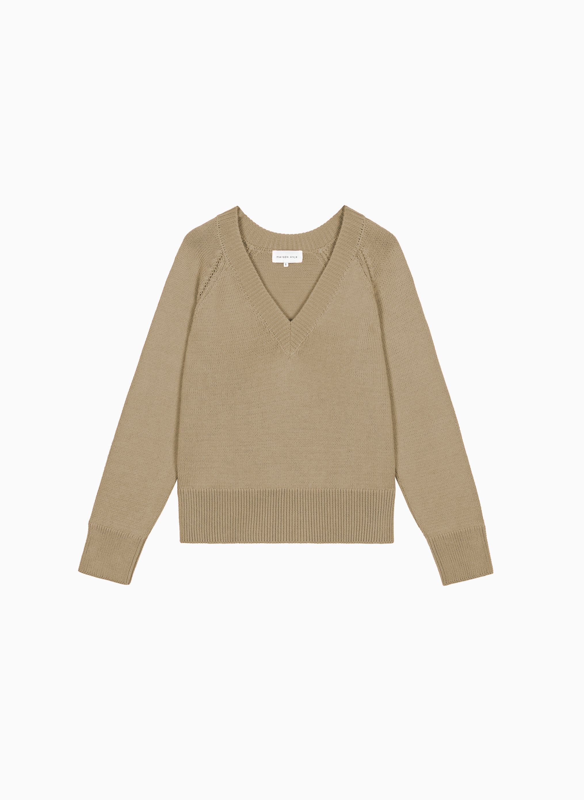 PULL BAVACIO noisette