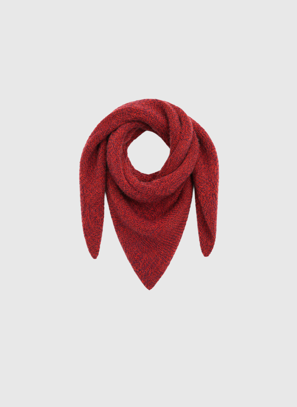 ECHARPE BAZATE red grenat