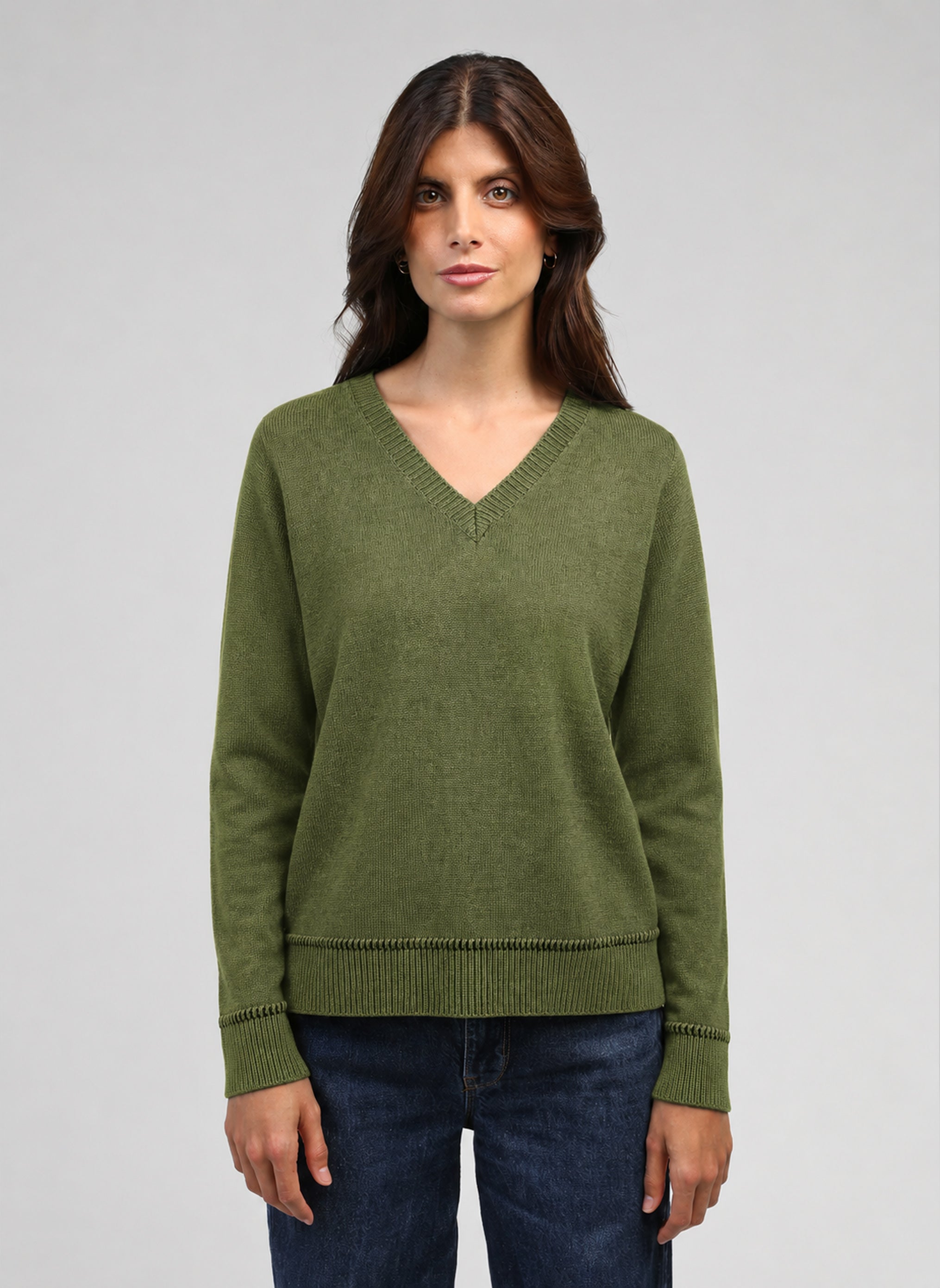 PULL BERNY kaki