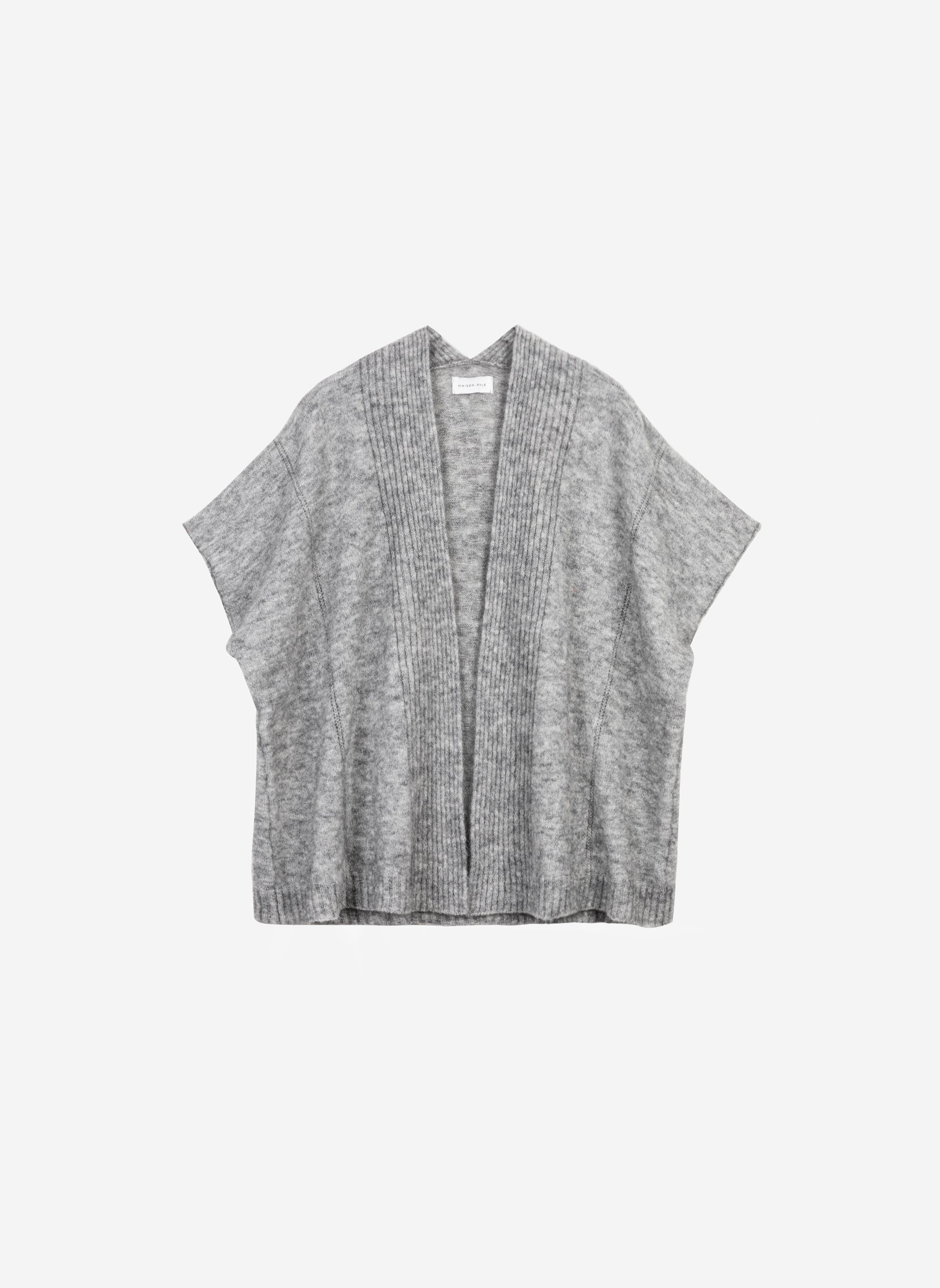 CARDIGAN BIORNE stone