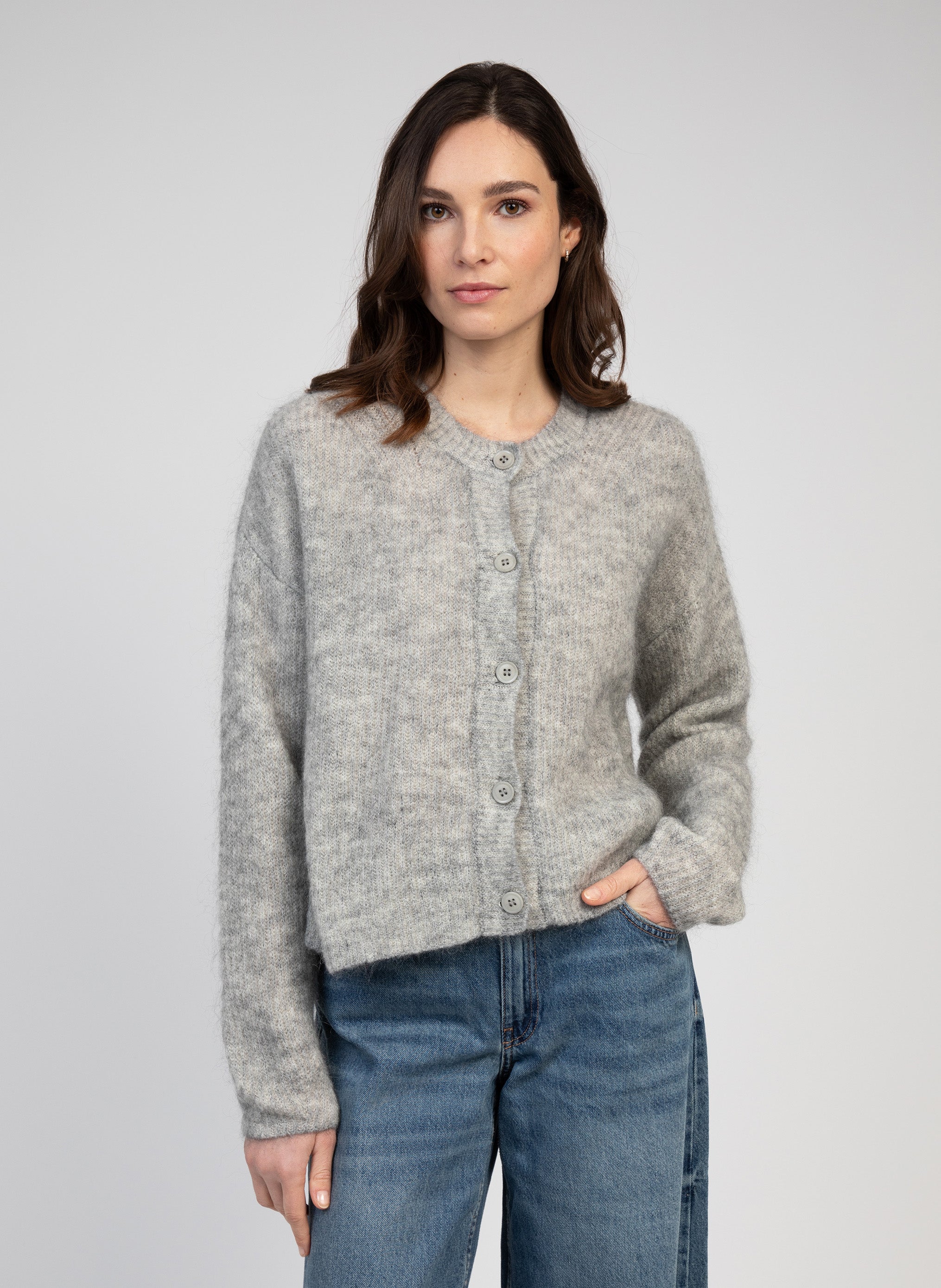 GILET BRENAN grey ch