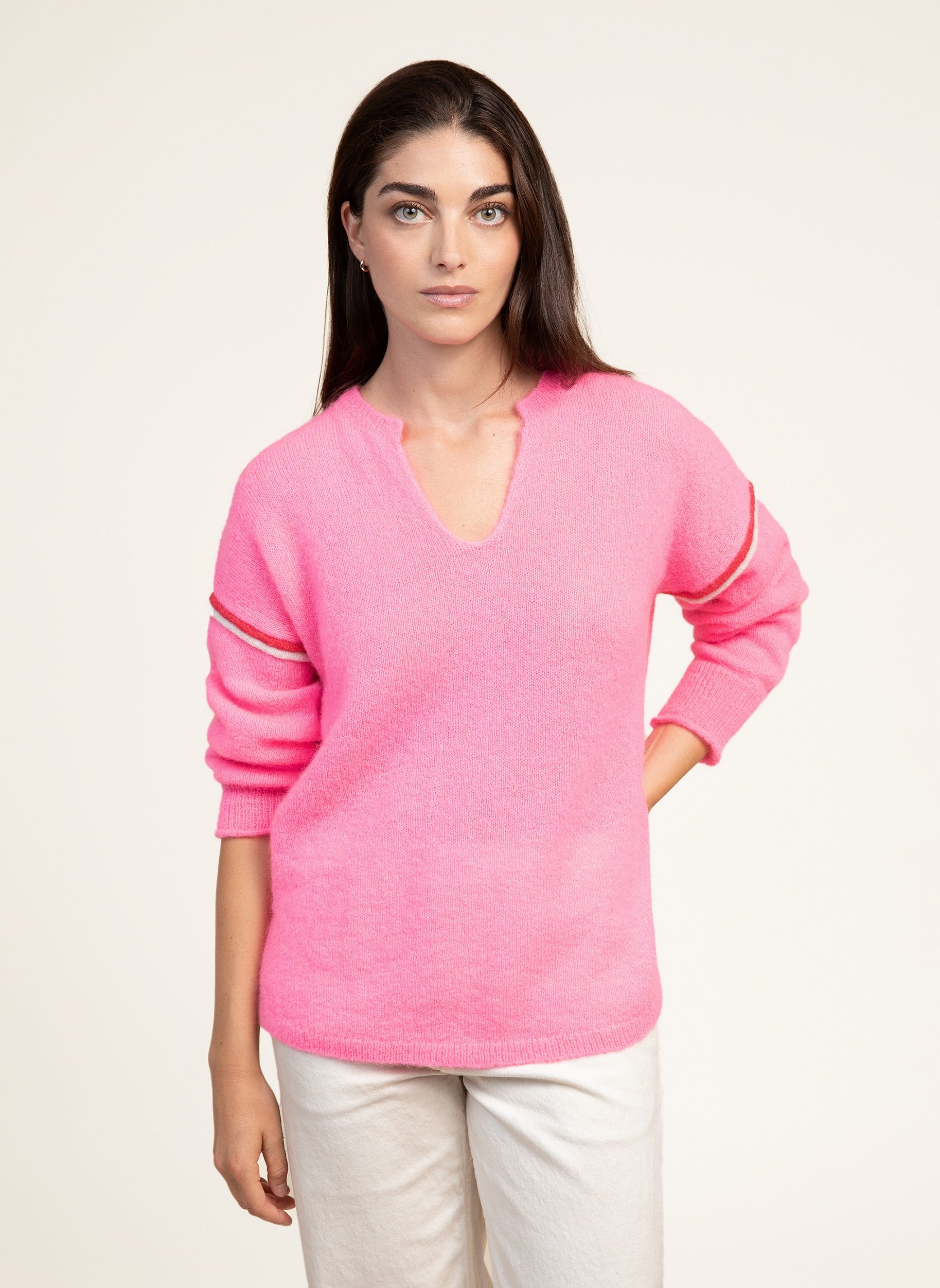 BRENT PULL in neon pink