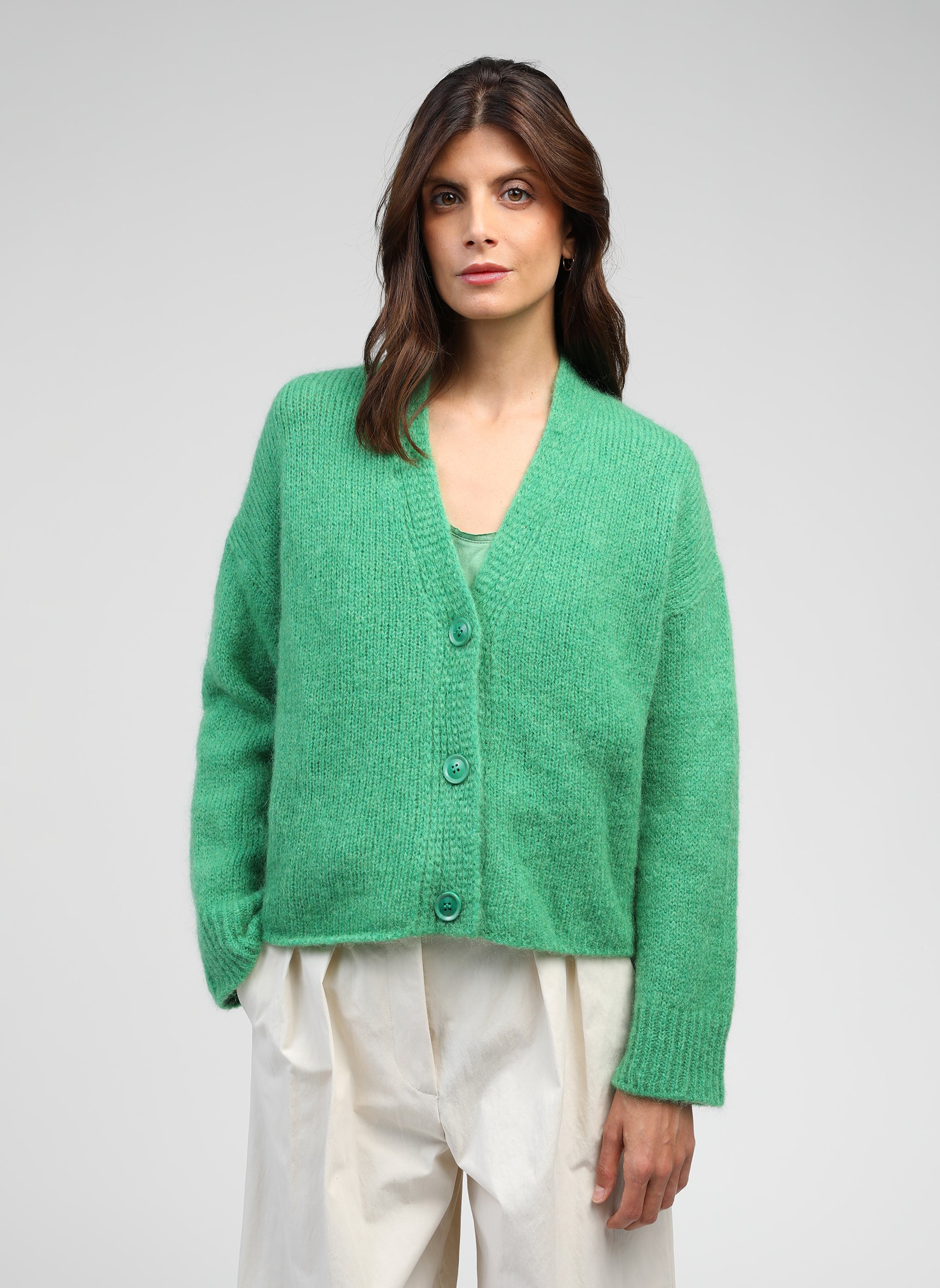 GILET BRETTIA jade