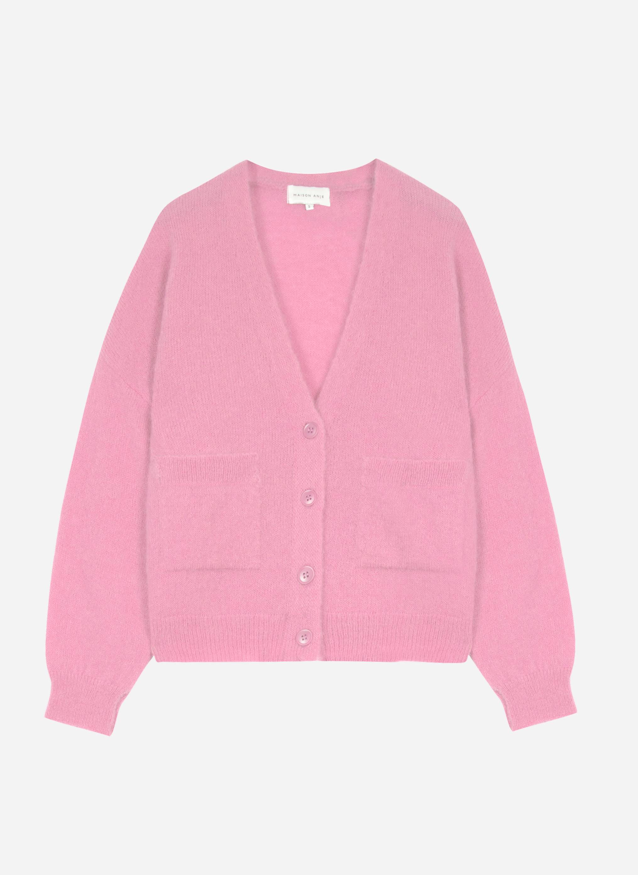 CARDIGAN BRIELE UNI blush