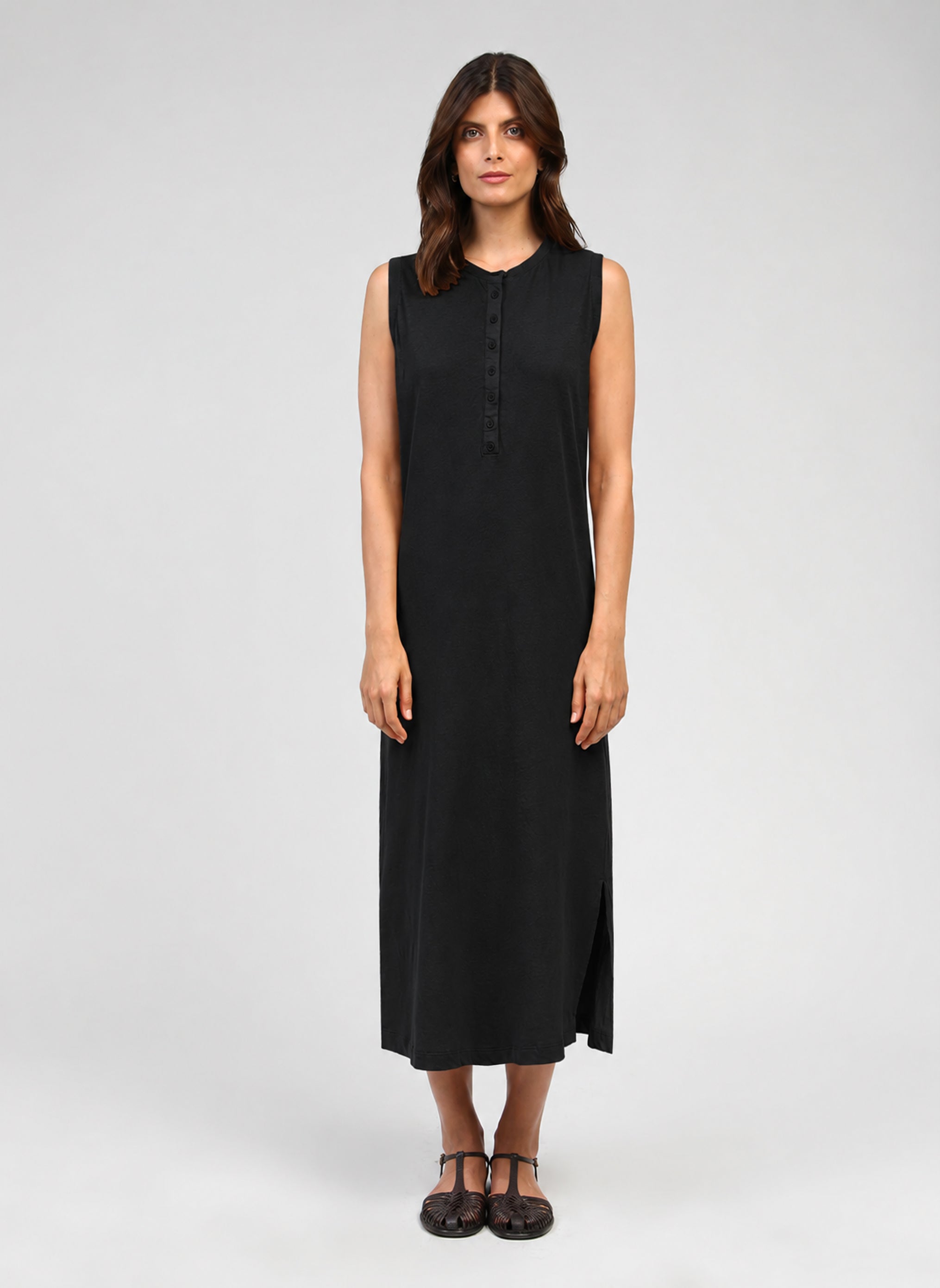 ROBE LONGUE DANIRO ebene