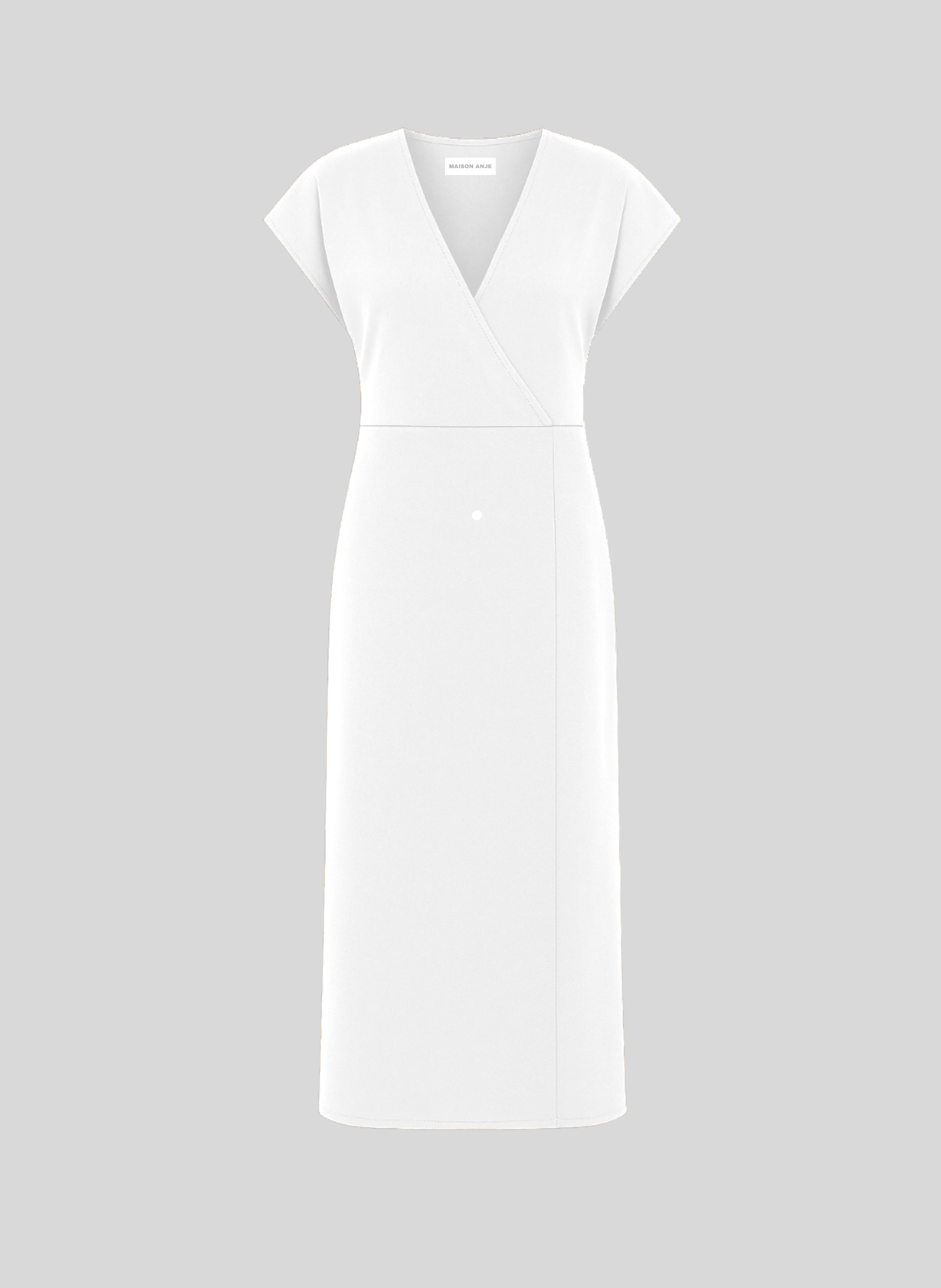 ROBE LONGUE DELIANA white