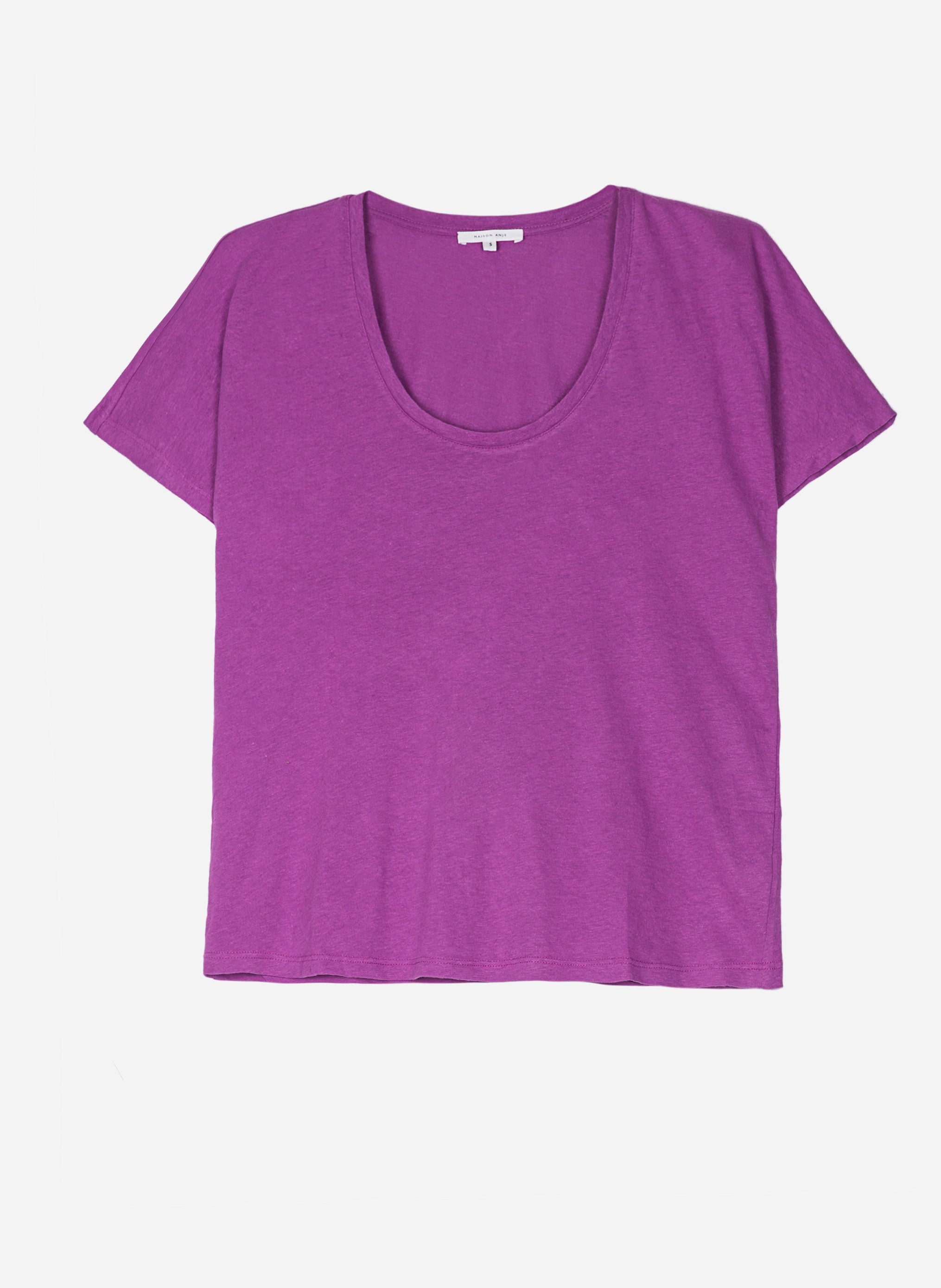 T-SHIRT DOREY cassis