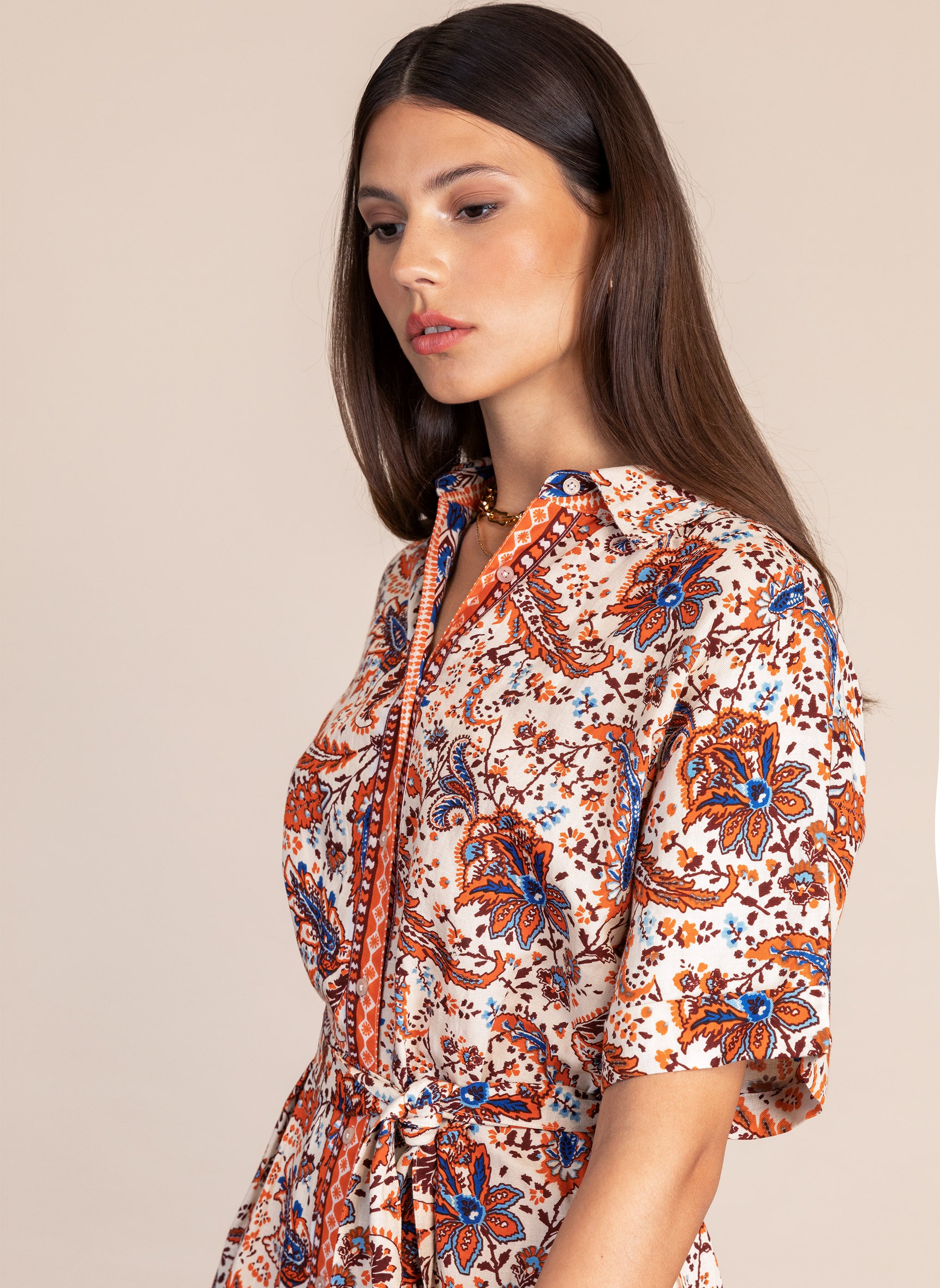 ILENA IMP kerala orange DRESS
