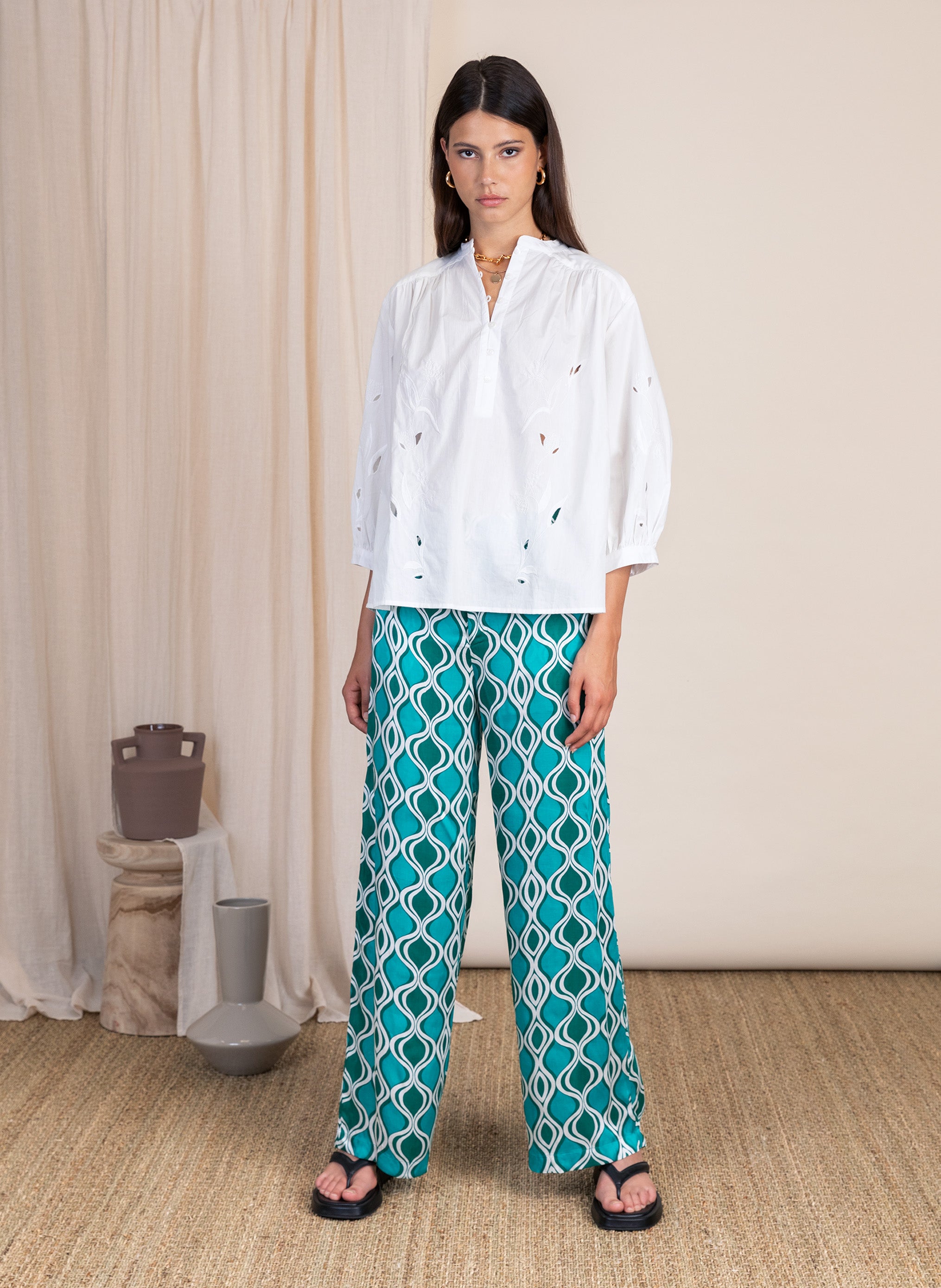 PANTALON IAGY amalfi green