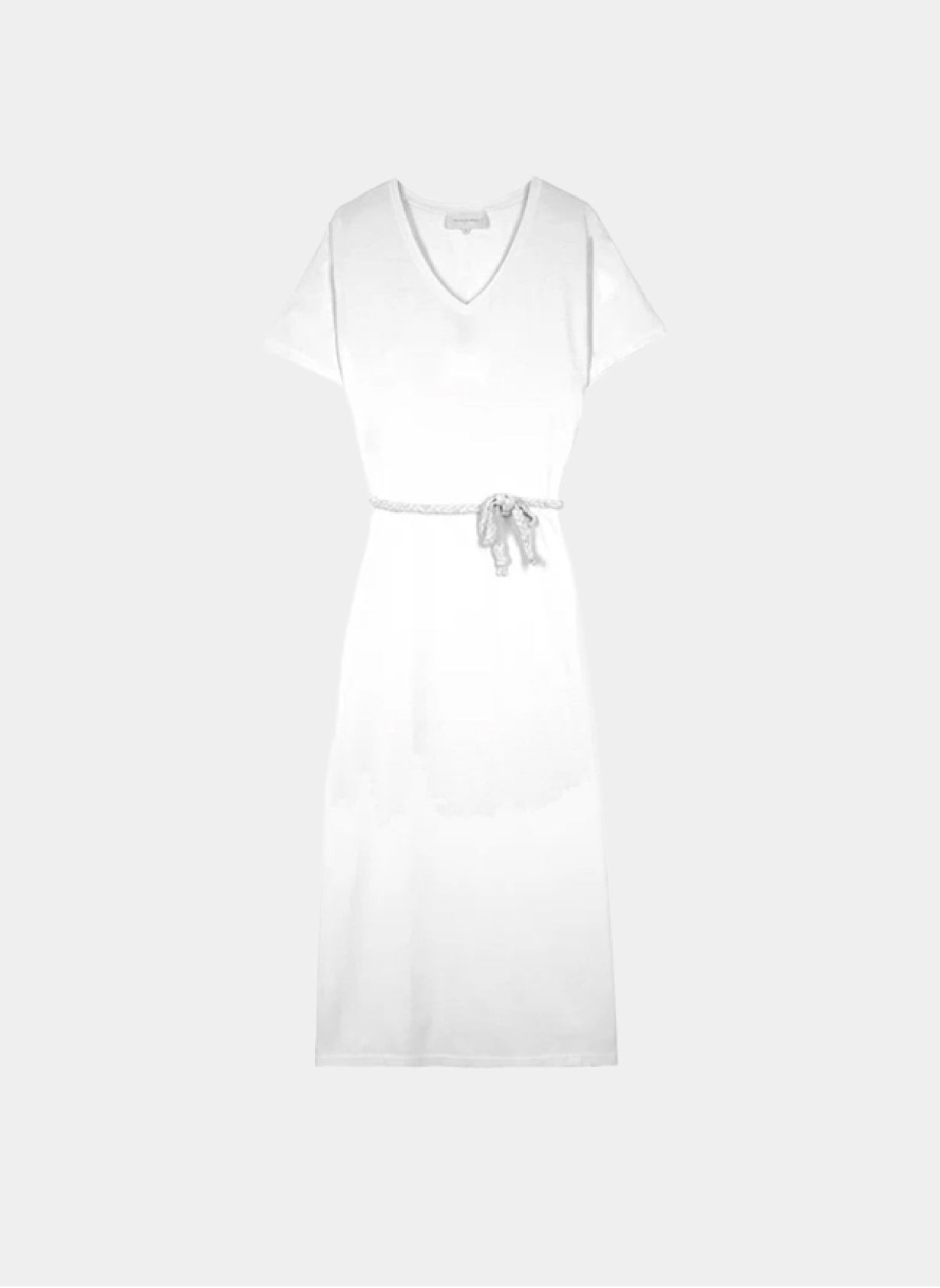ROBE MIDI DJANA blanc