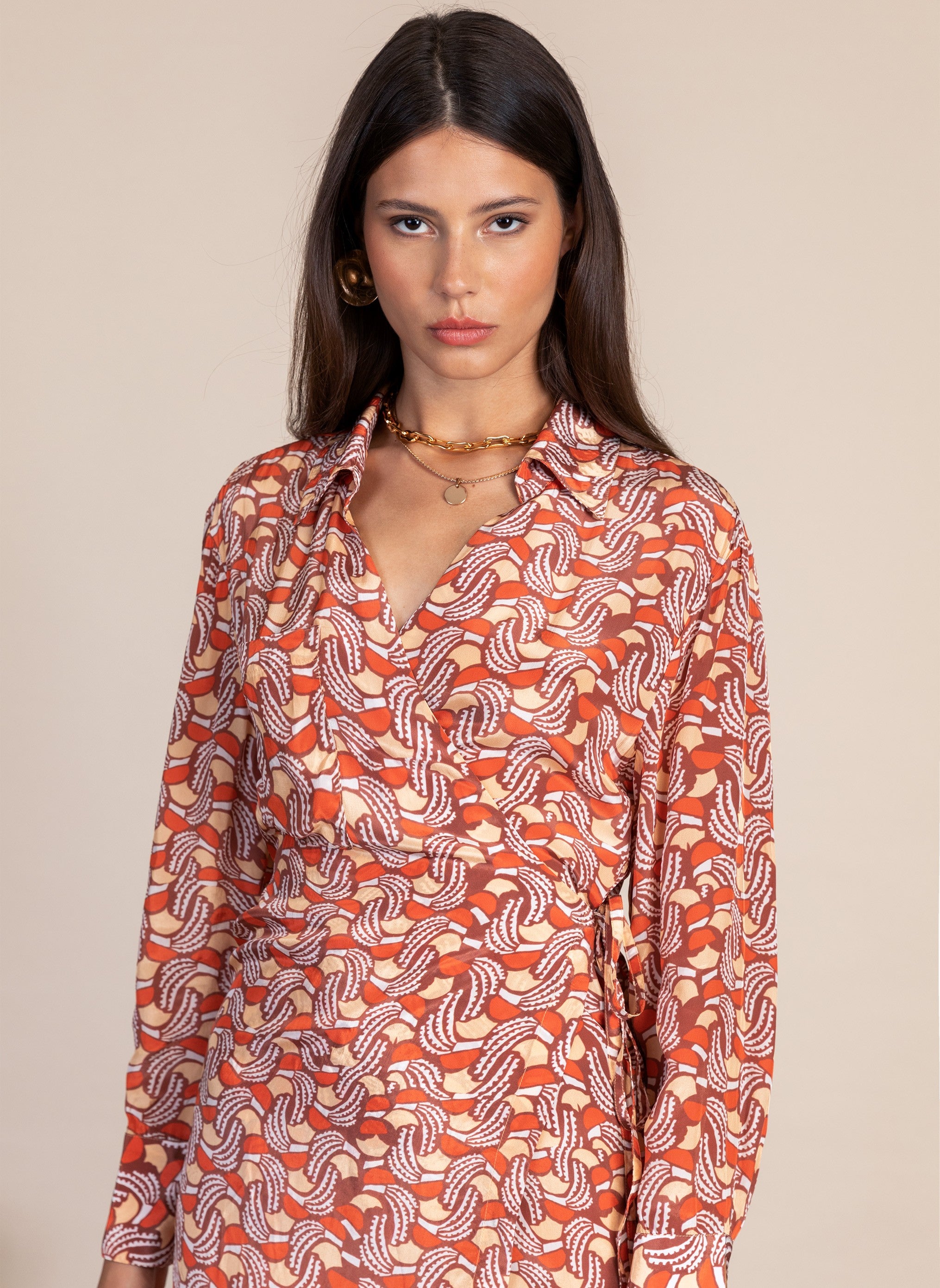 ROBE IWANE zanzibar orange