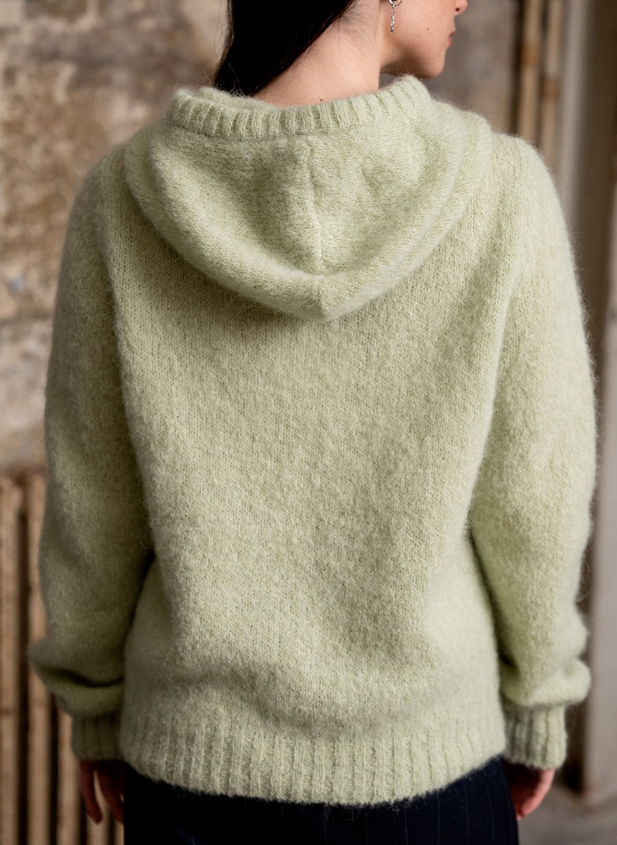 CARDIGAN LEBERLIN plum