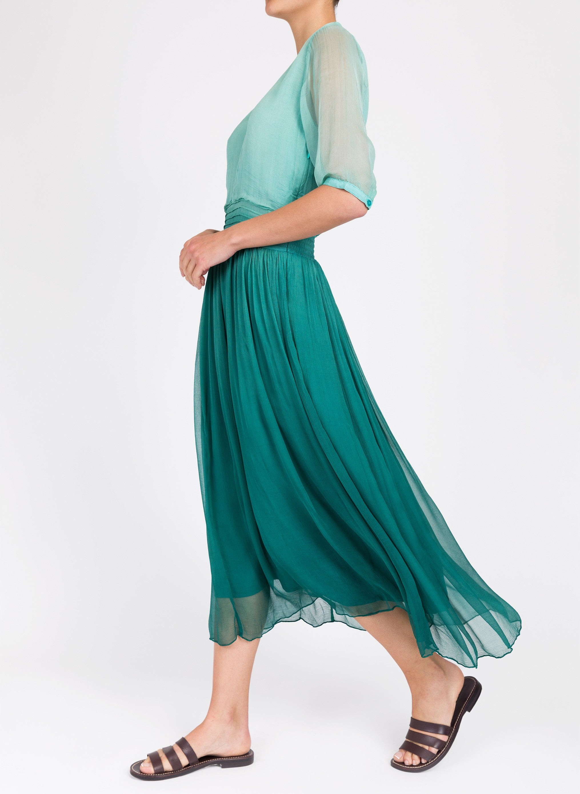 IGGY emerald DRESS