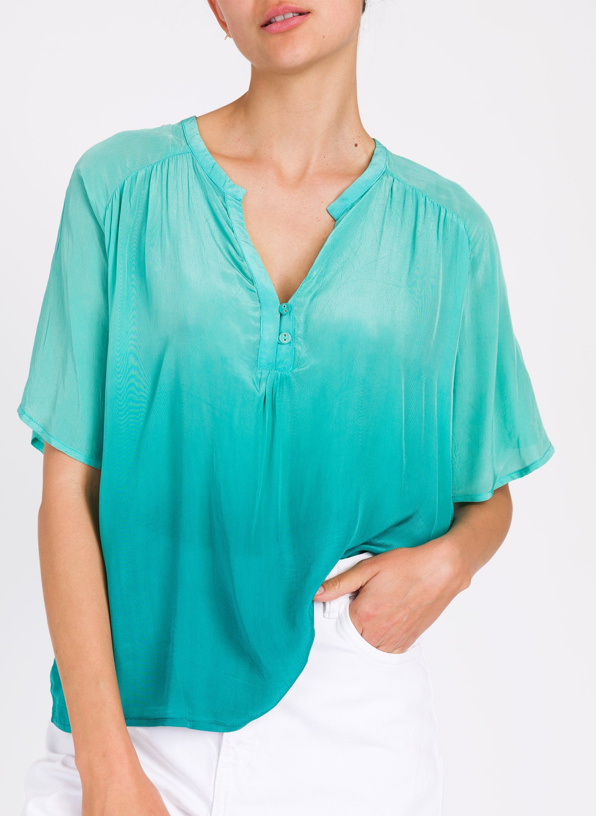 IVANKO emerald SHIRT