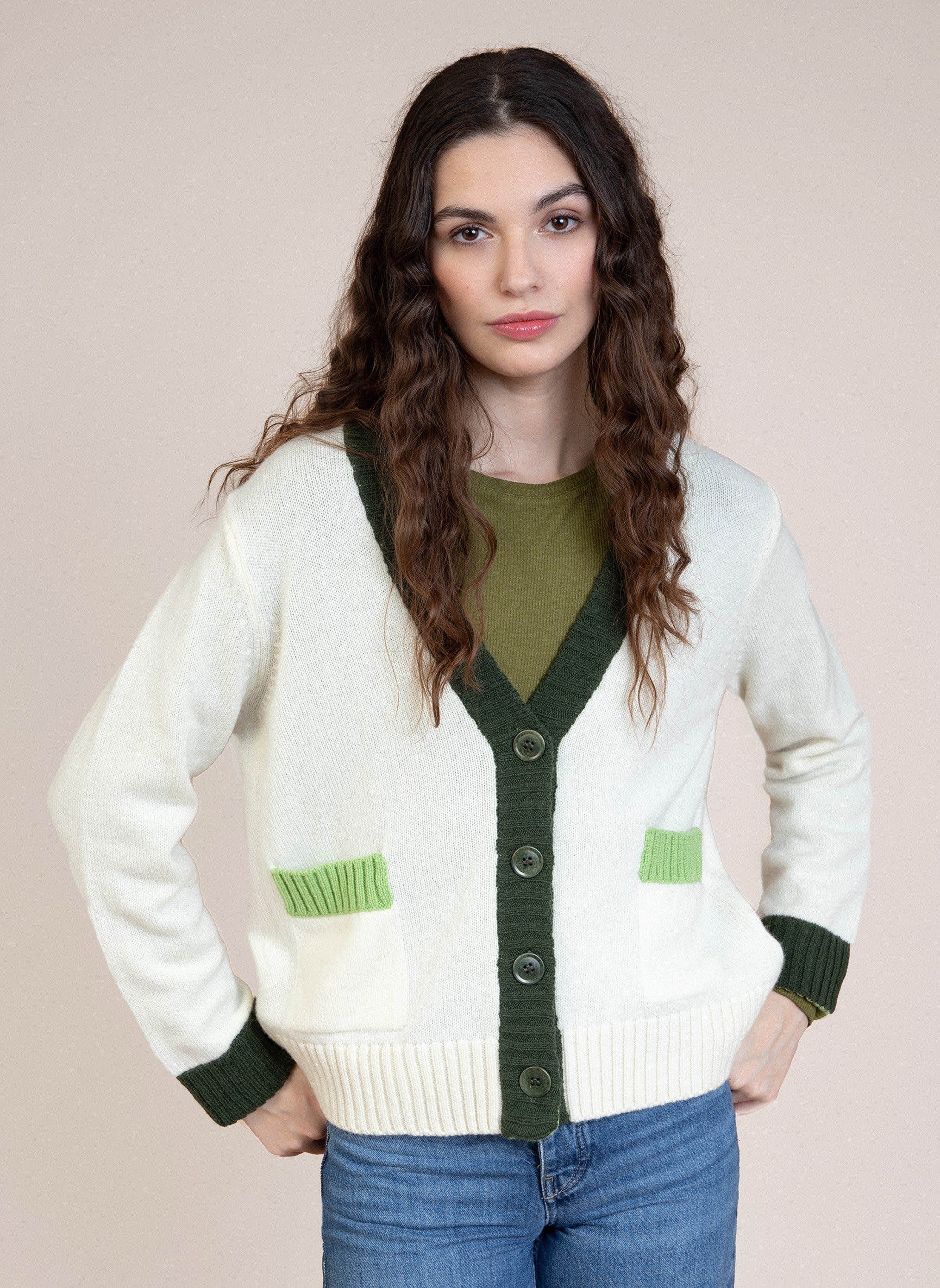 CARDIGAN BETTY milk