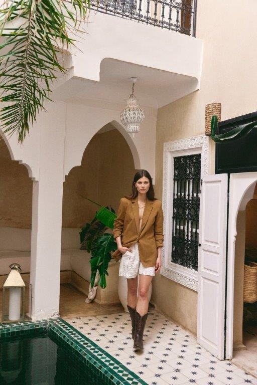 IREENA bronze jacket