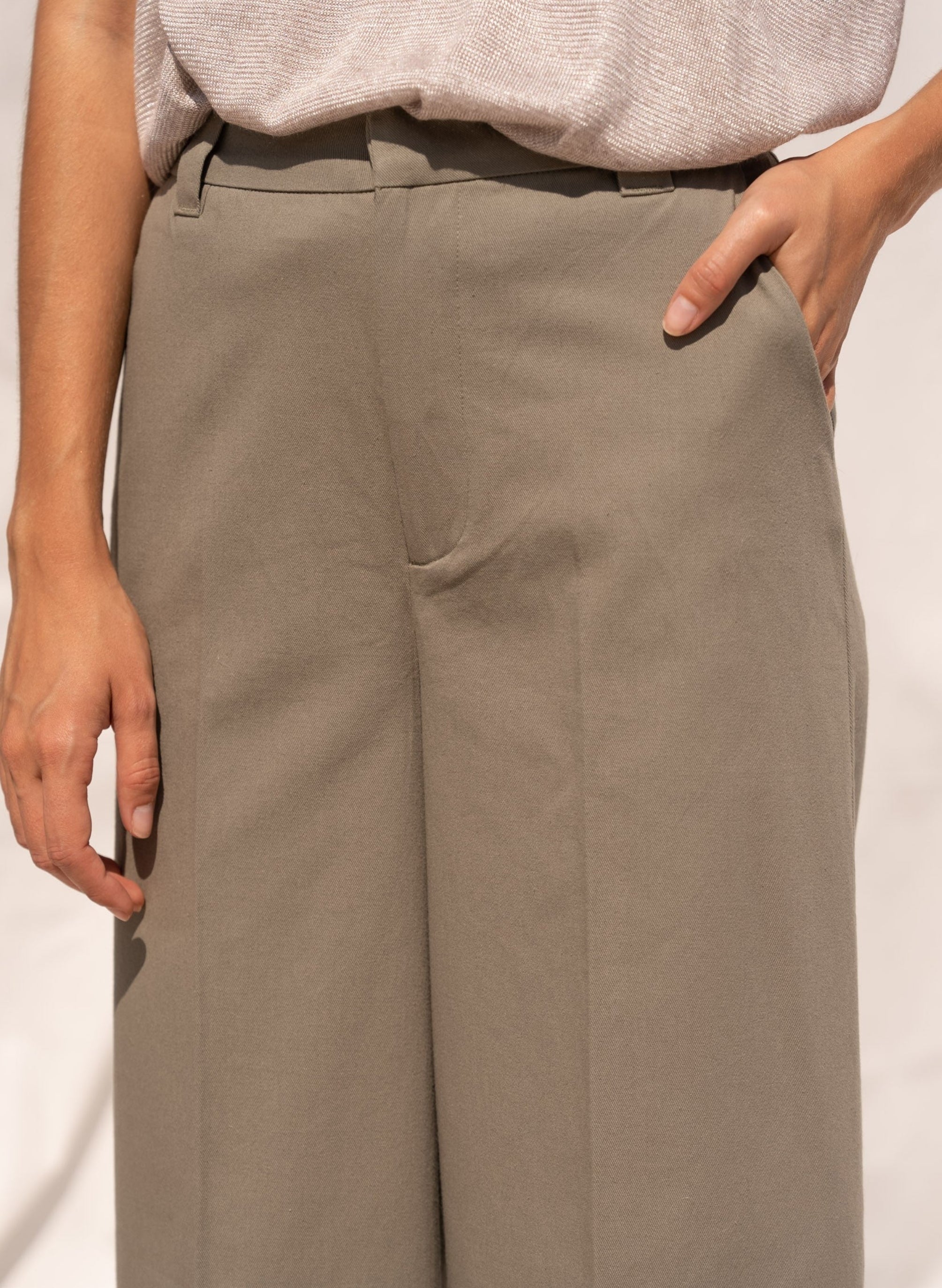 ISORA TROUSERS khaki