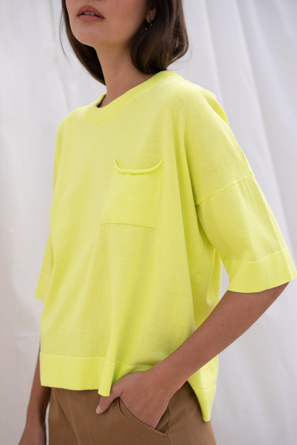 PULL BILONA neon yellow