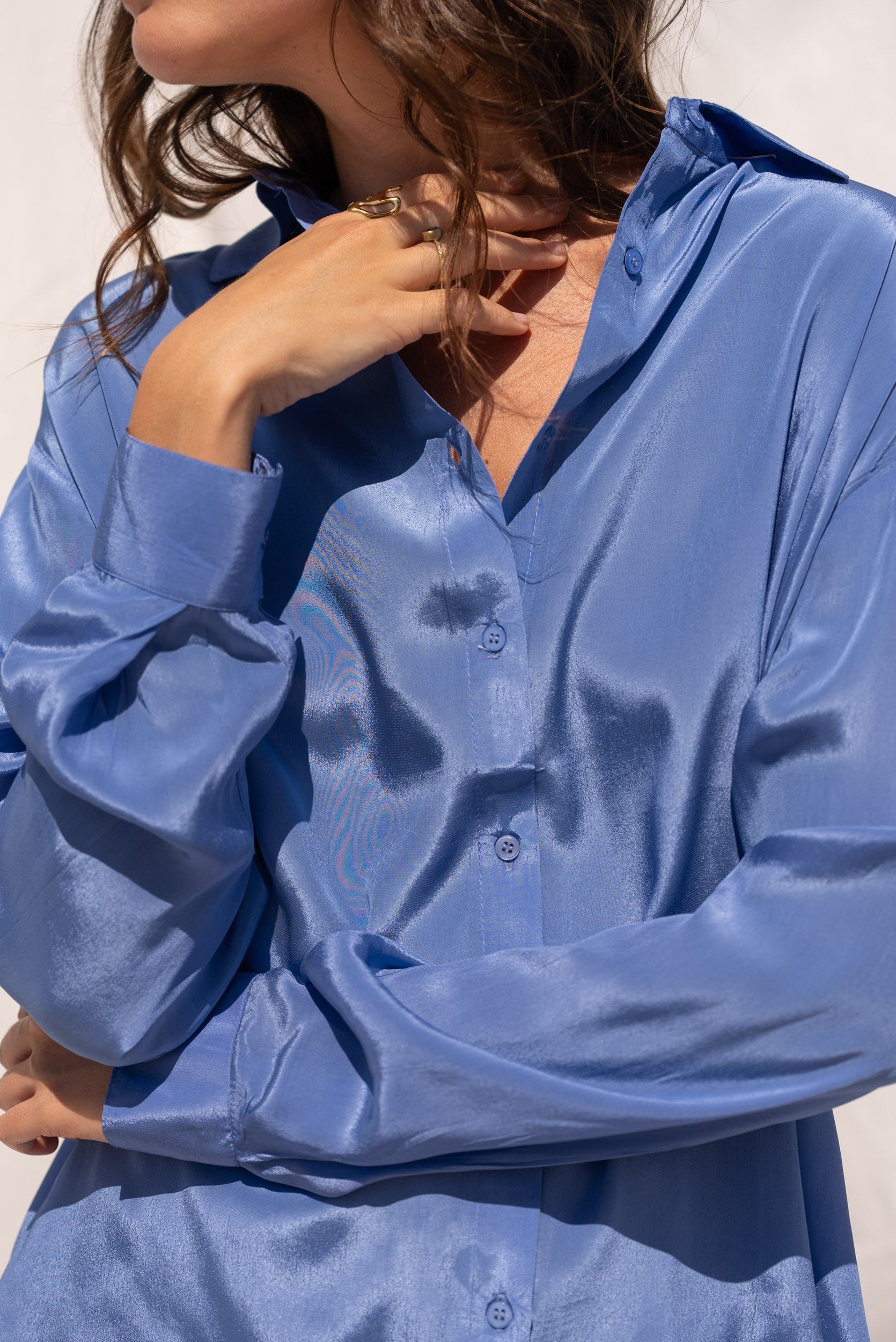 IAROU SHIRT azure