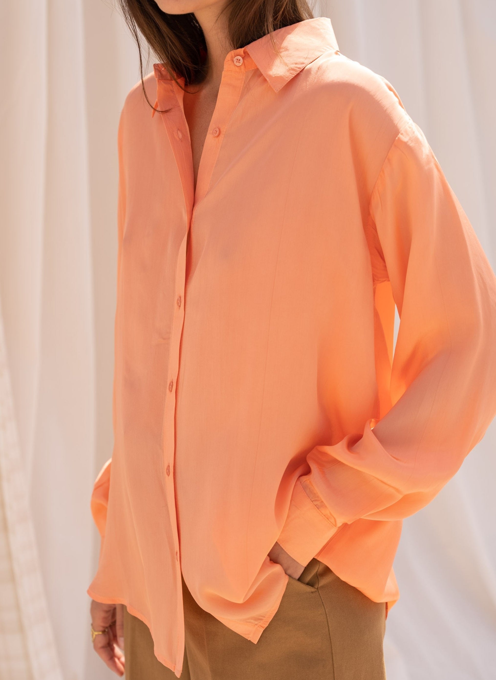 CHEMISE IAROU mangue