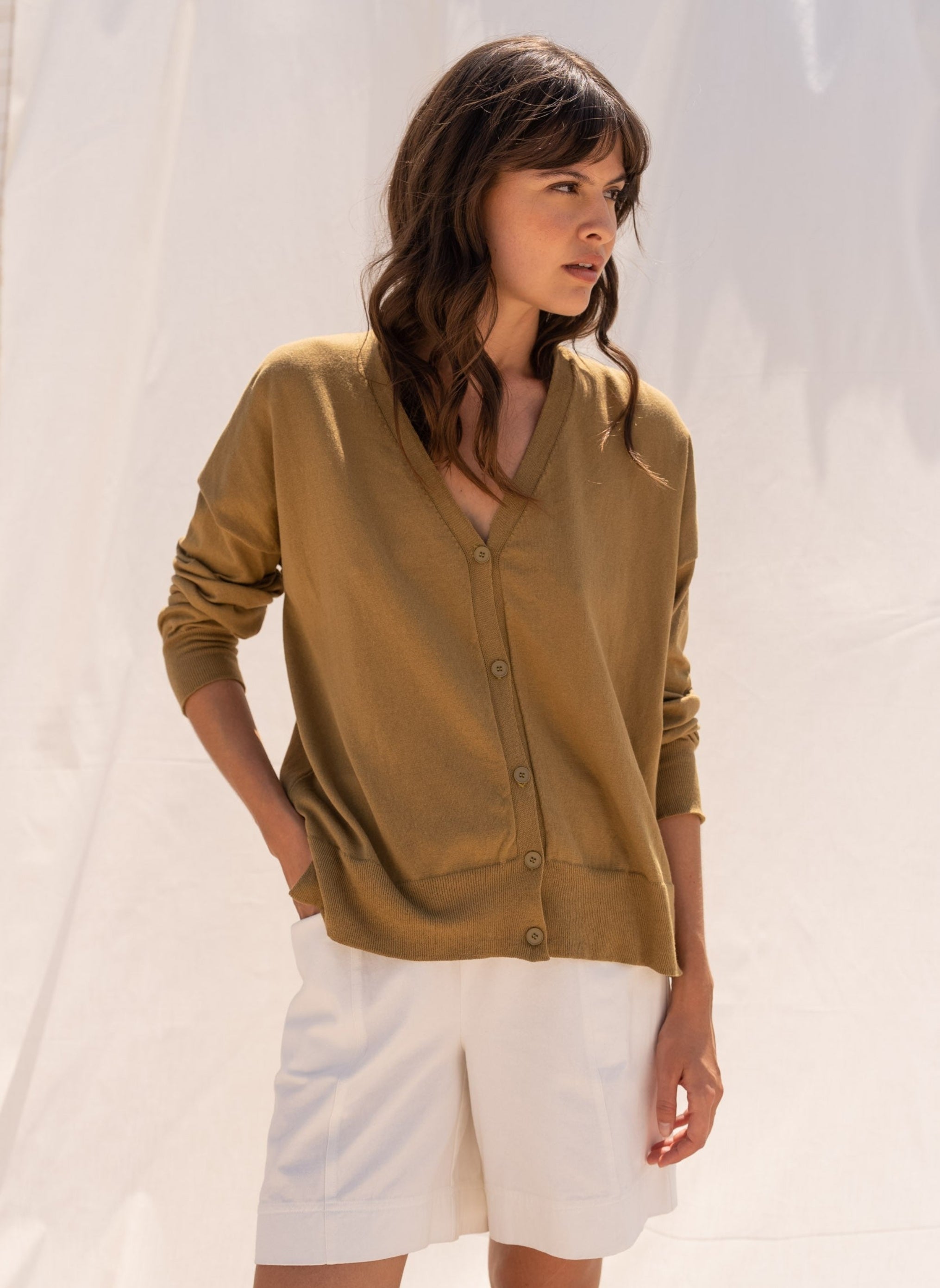 CARDIGAN BARTILA bronze