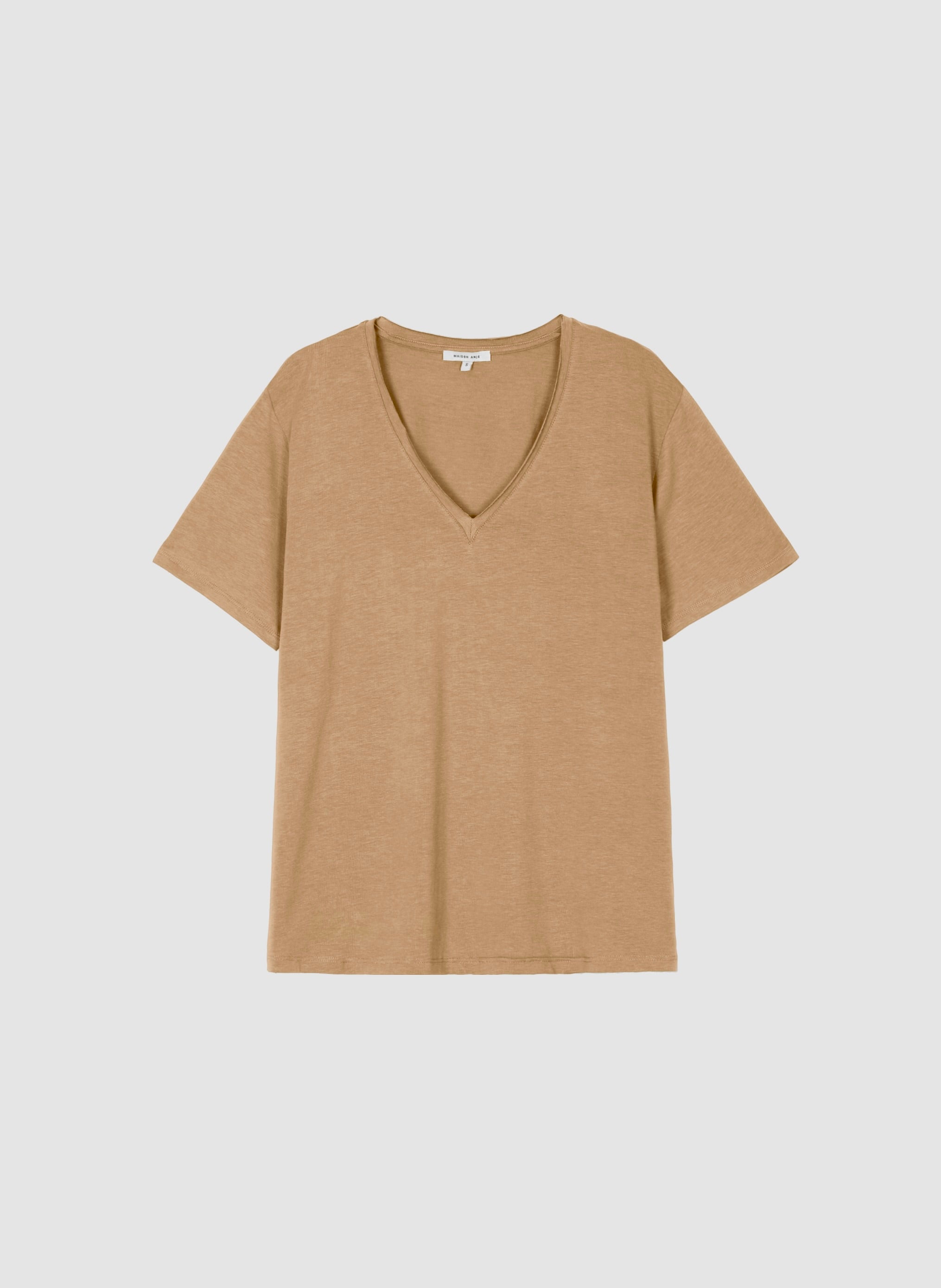 T-SHIRT DAMMEY L camel