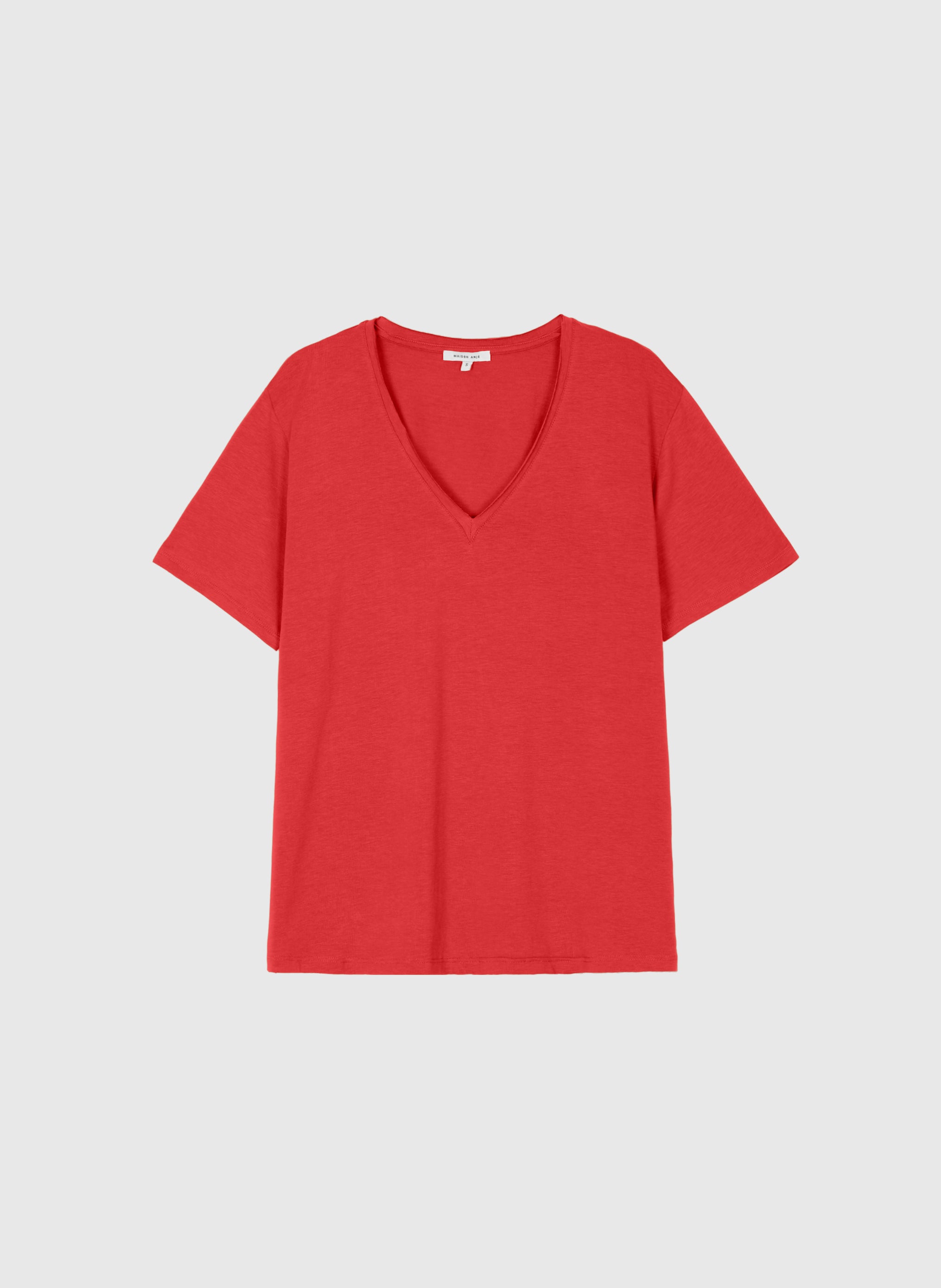 T-SHIRT DAMMEY L scarlet