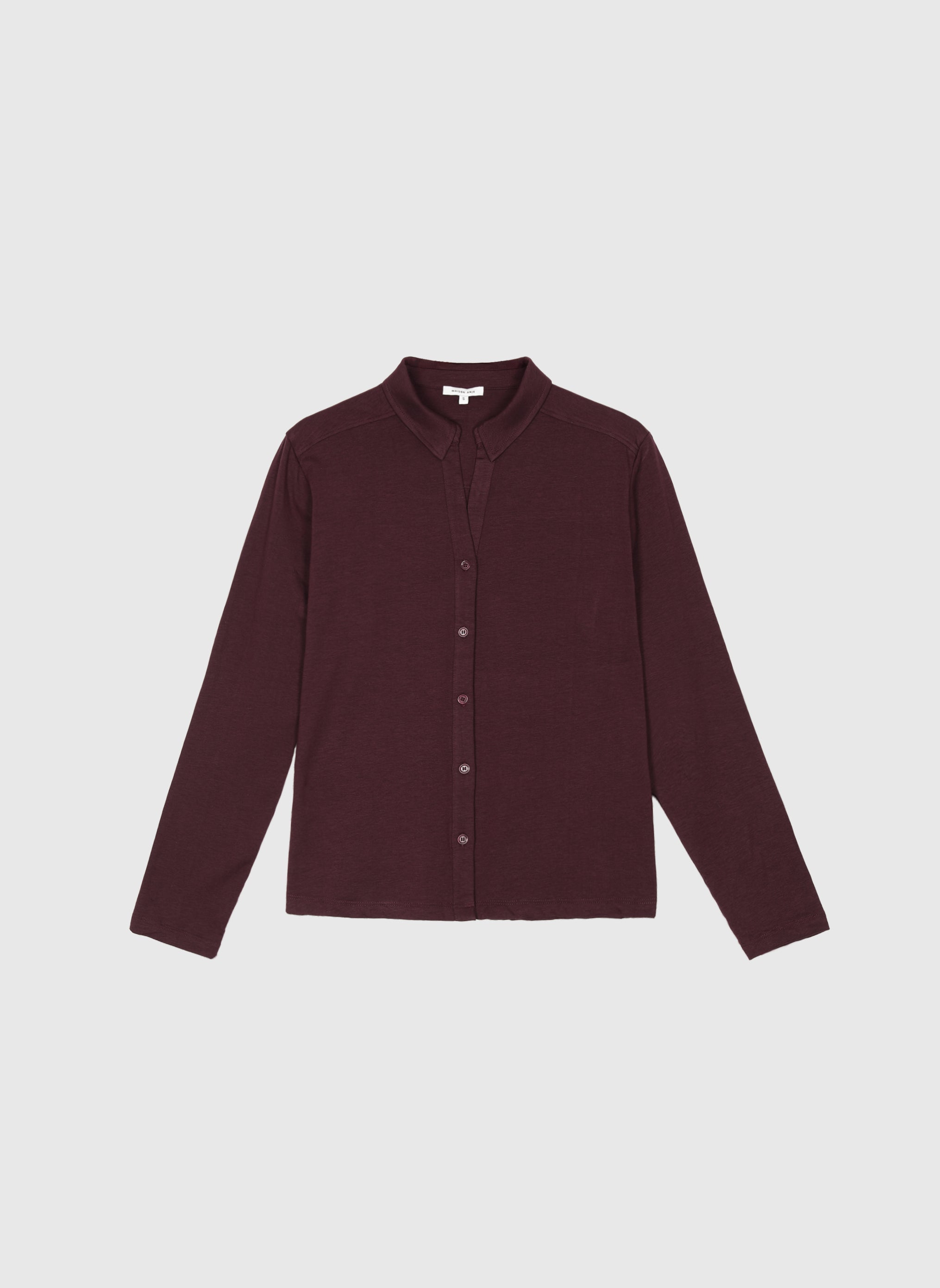CHEMISE DELTINY L mulberry