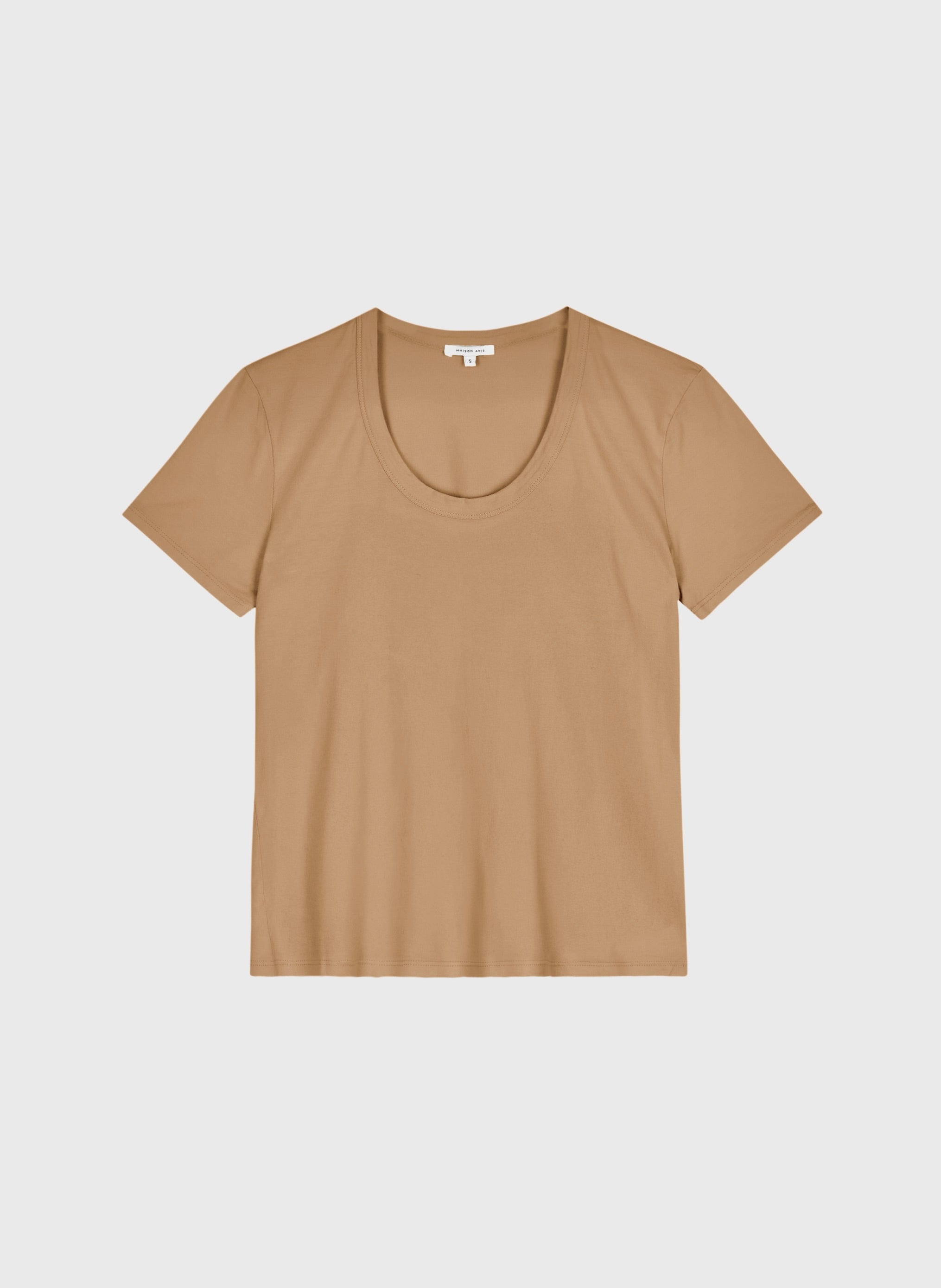 T-SHIRT DEVANETA L camel