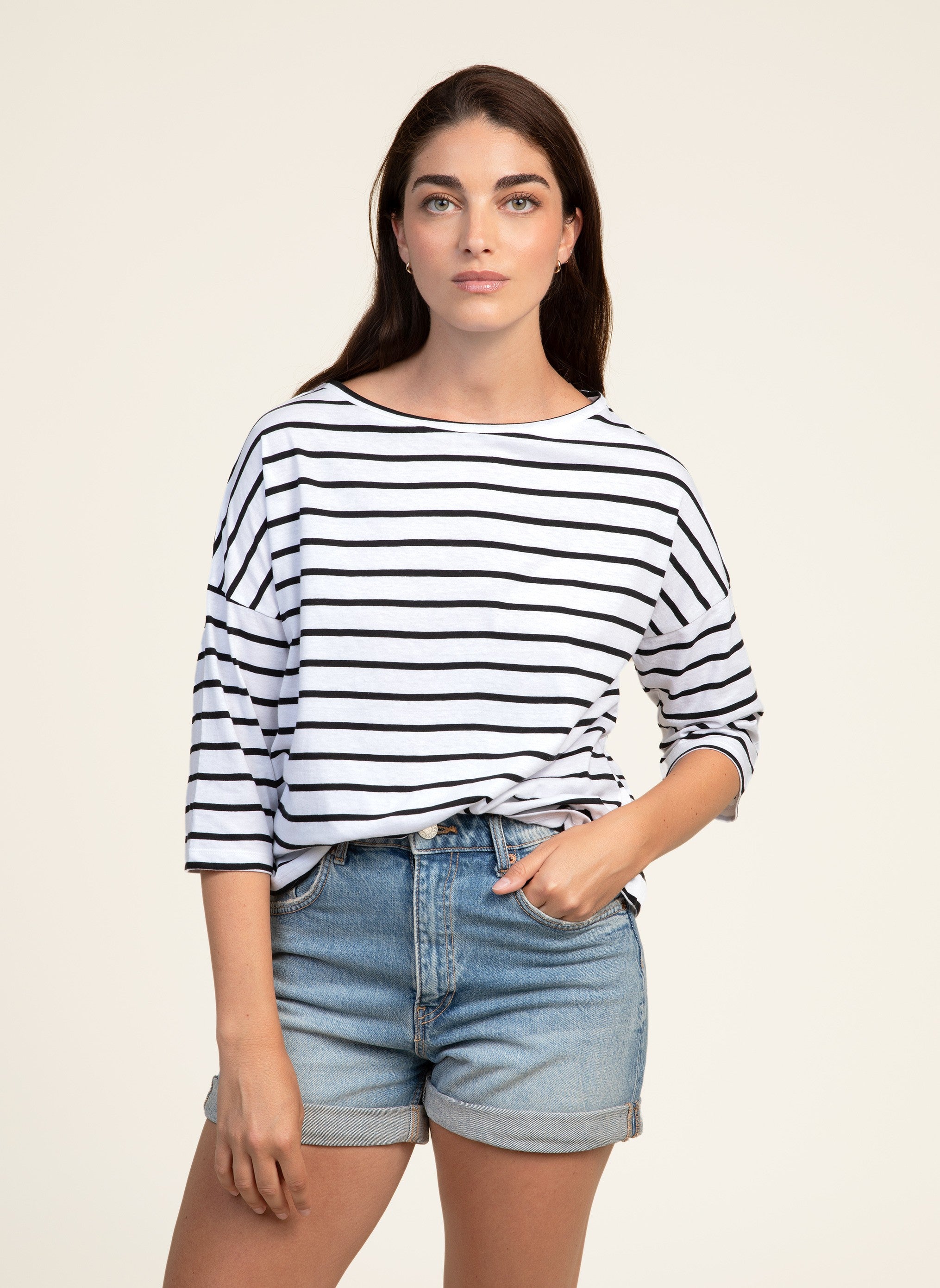 T-SHIRT DOMITILA white