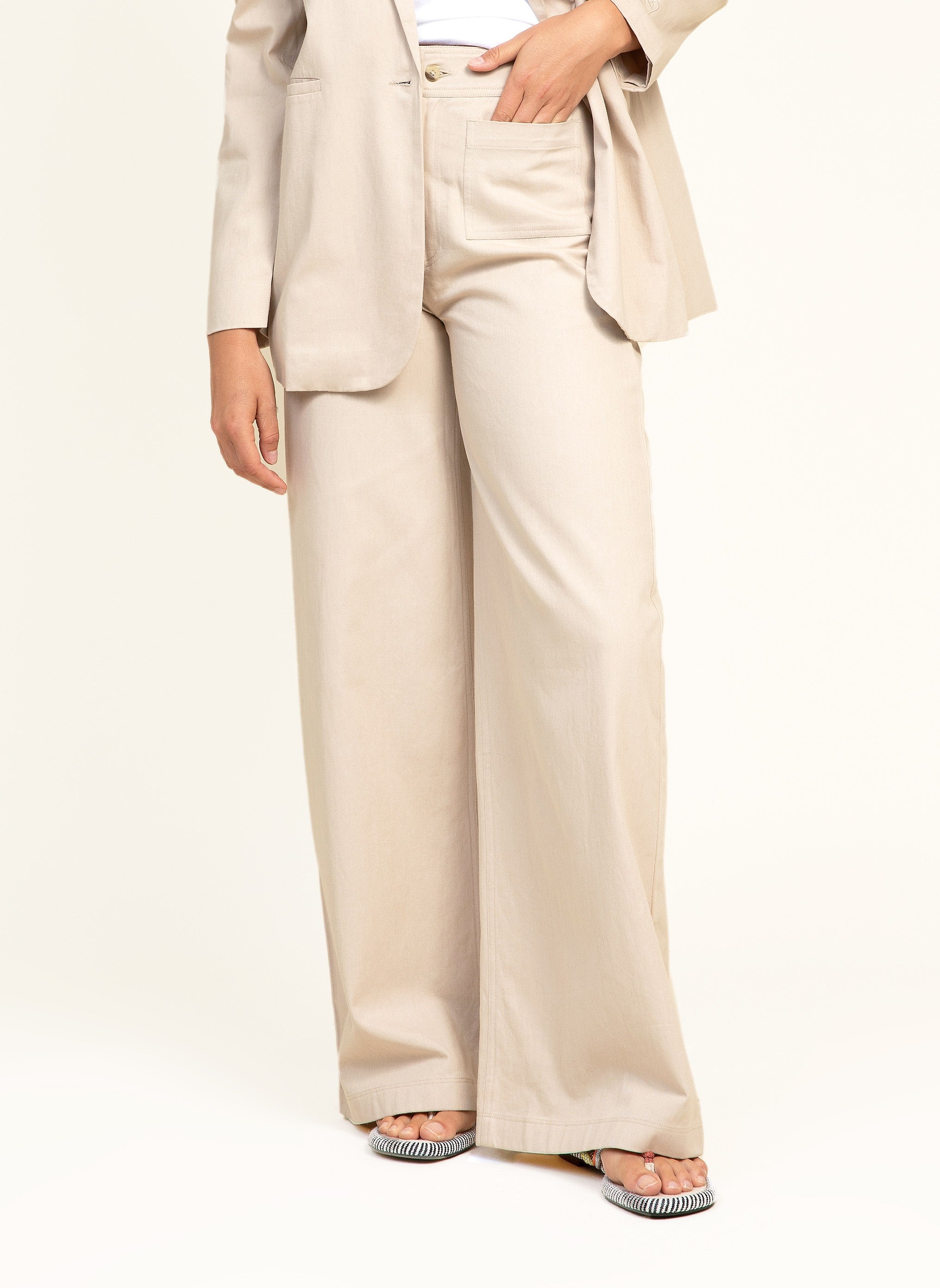 PANTALON ISLARYA beige