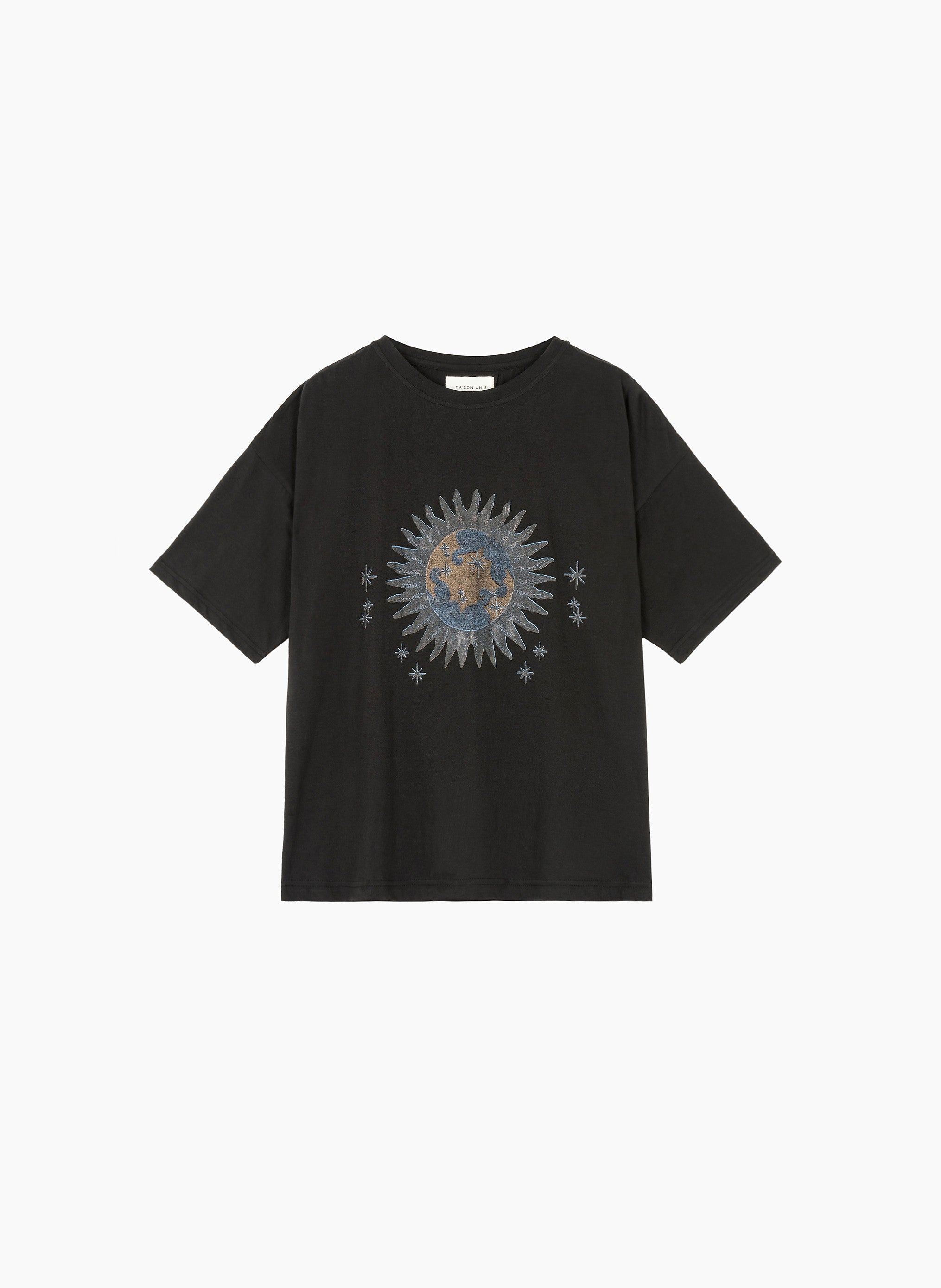 T-SHIRT DETOILE black