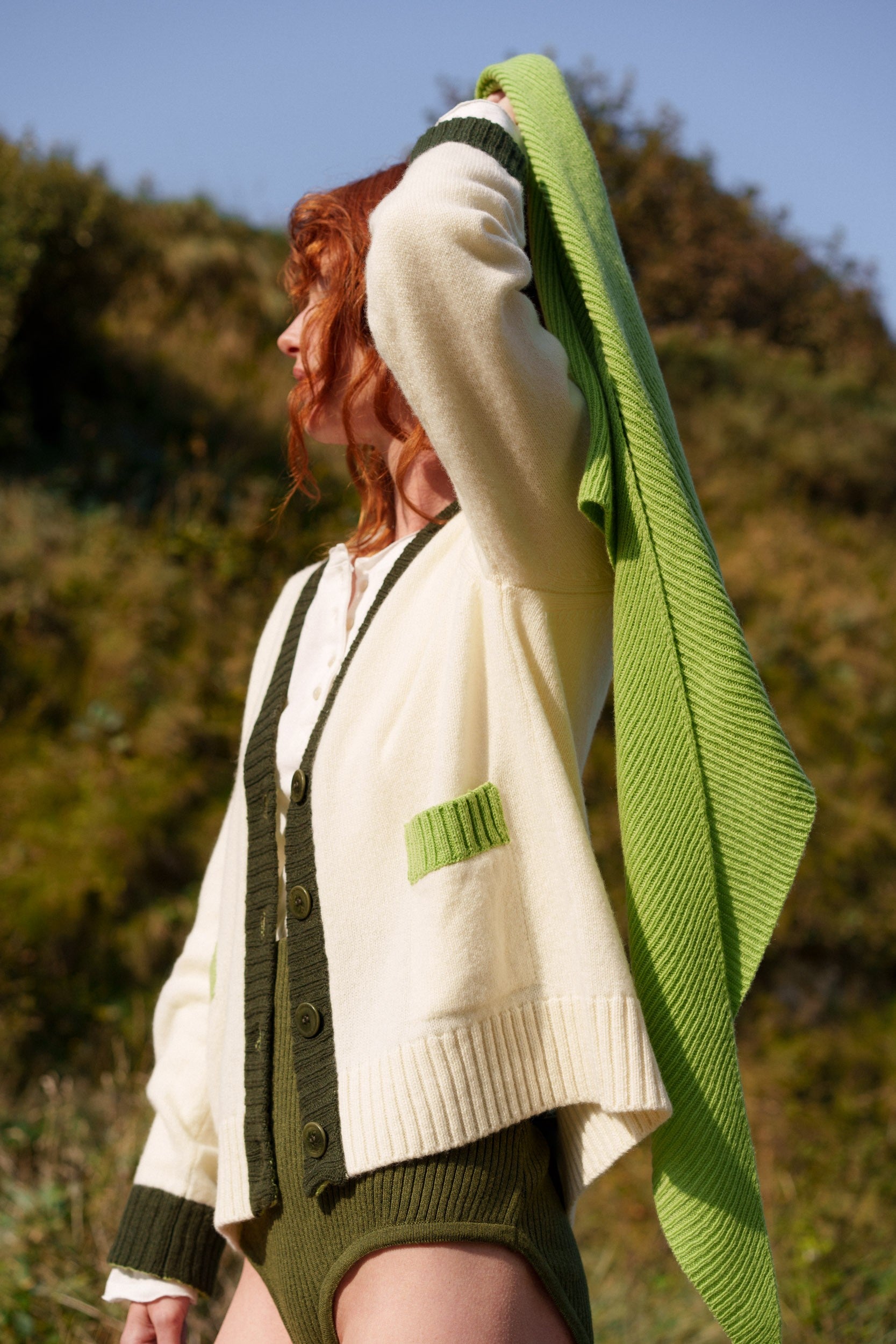 CARDIGAN BETTY milk