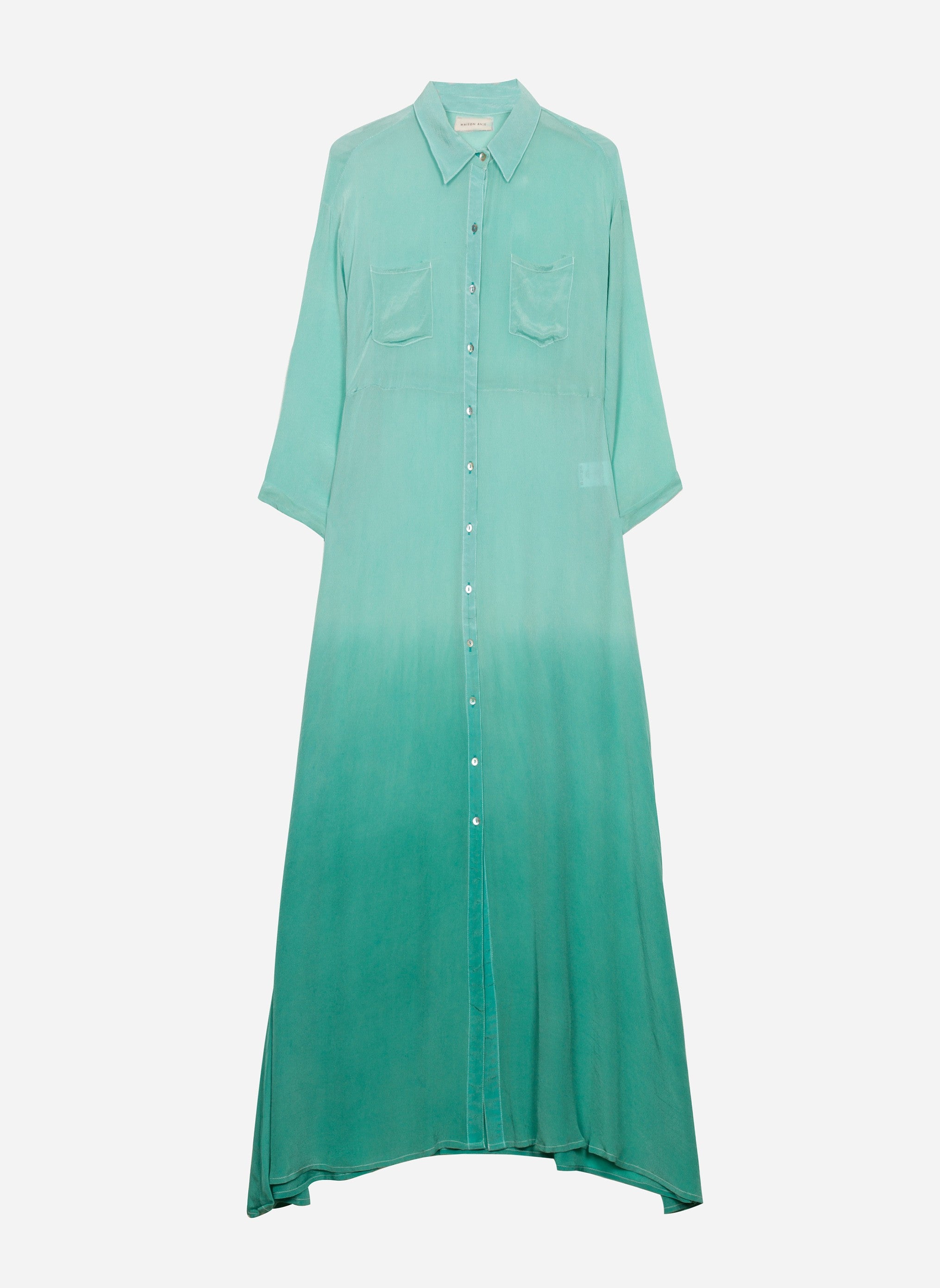 IZARO emerald DRESS