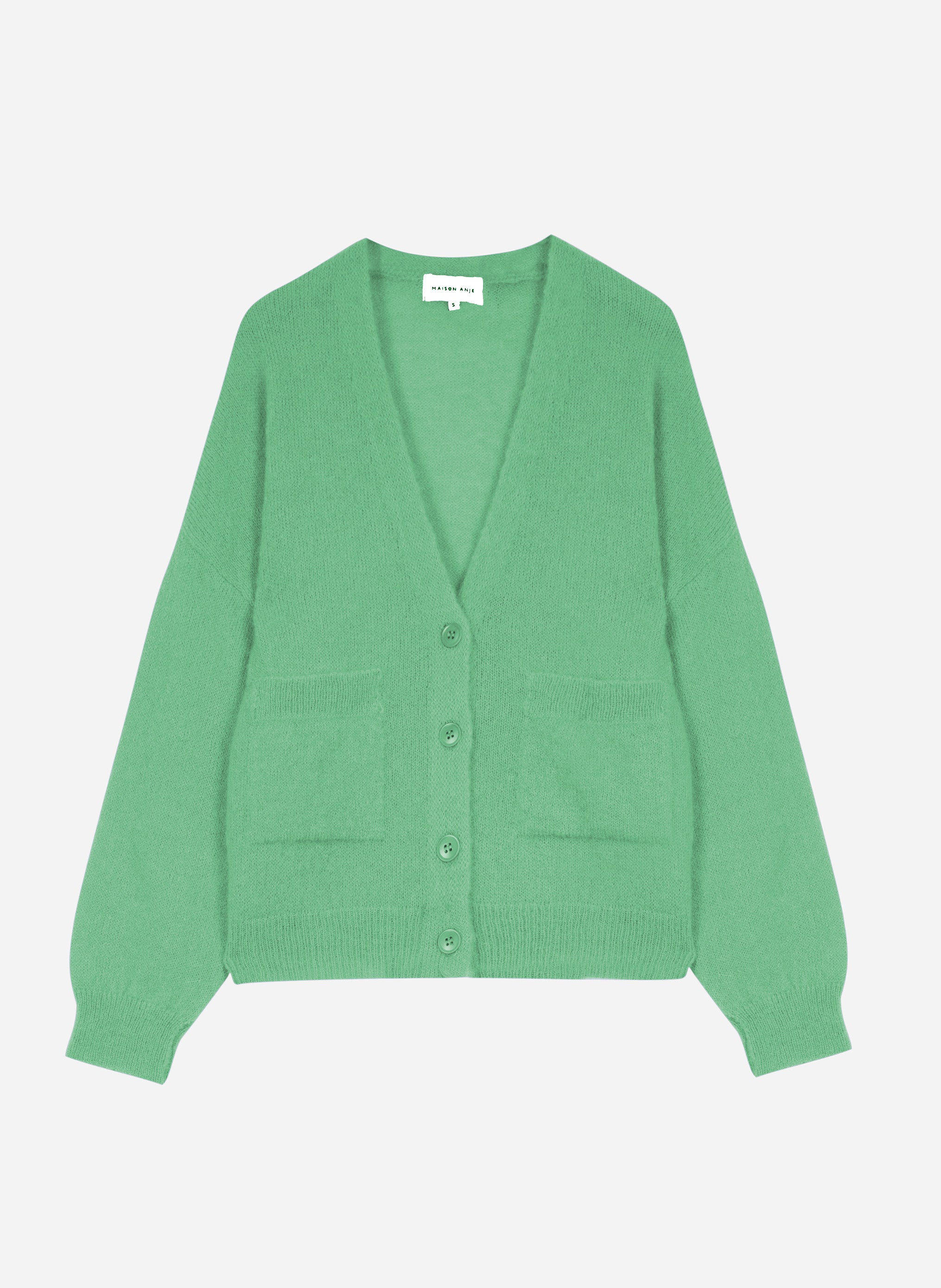 CARDIGAN BRIELLE apple