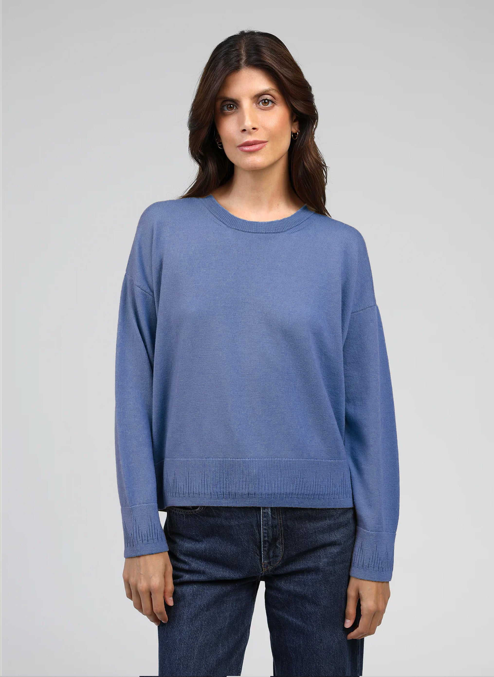 PULL BAQUILA denim