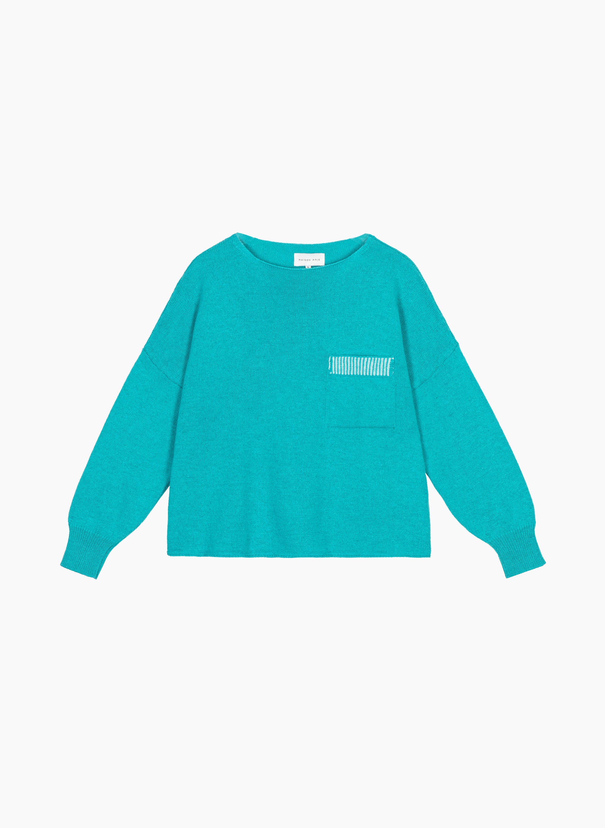 BARNY turquoise PULL