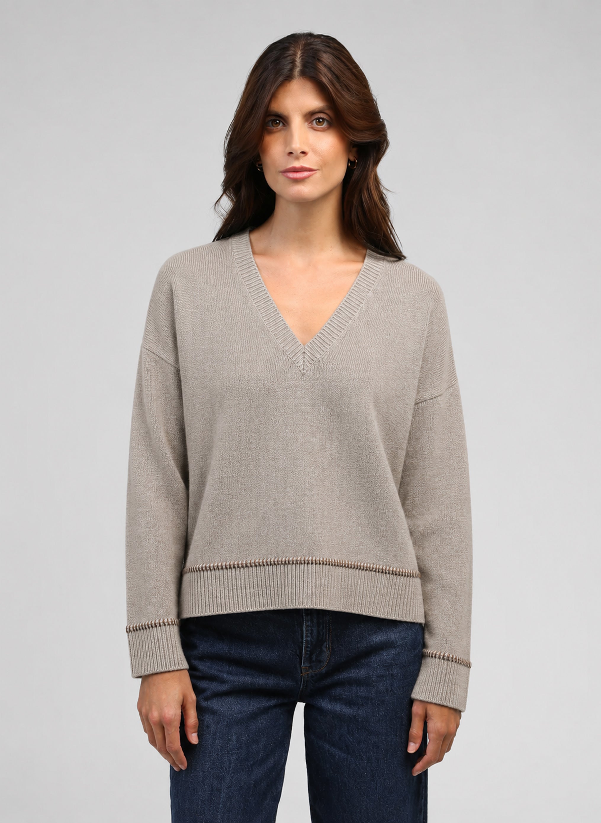 PULL BERNY sable