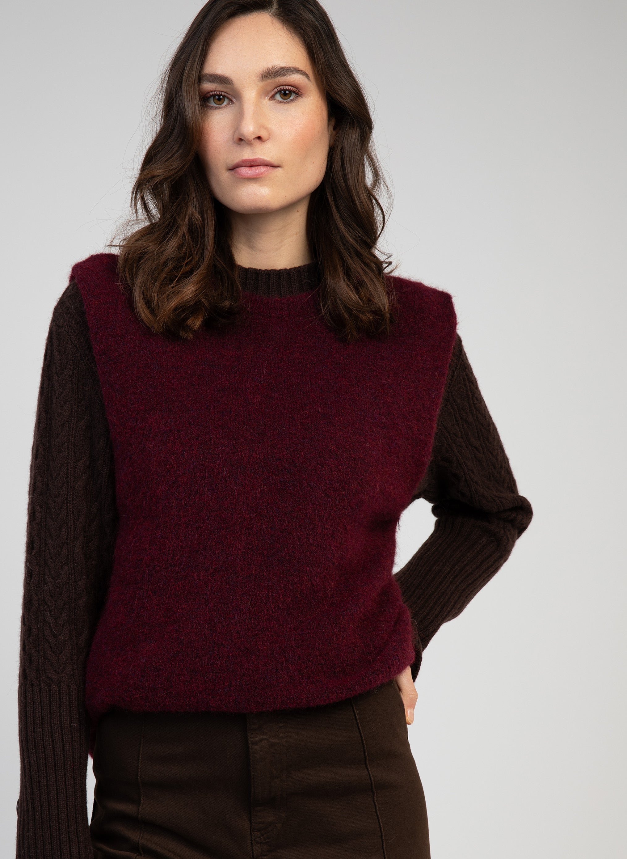 PULL BESTIA mulberry