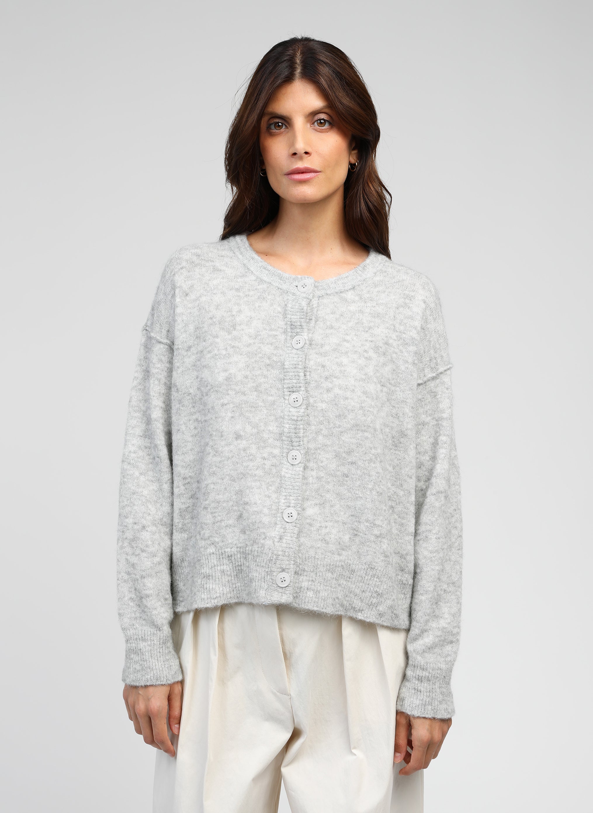 GILET BIMANOA light grey