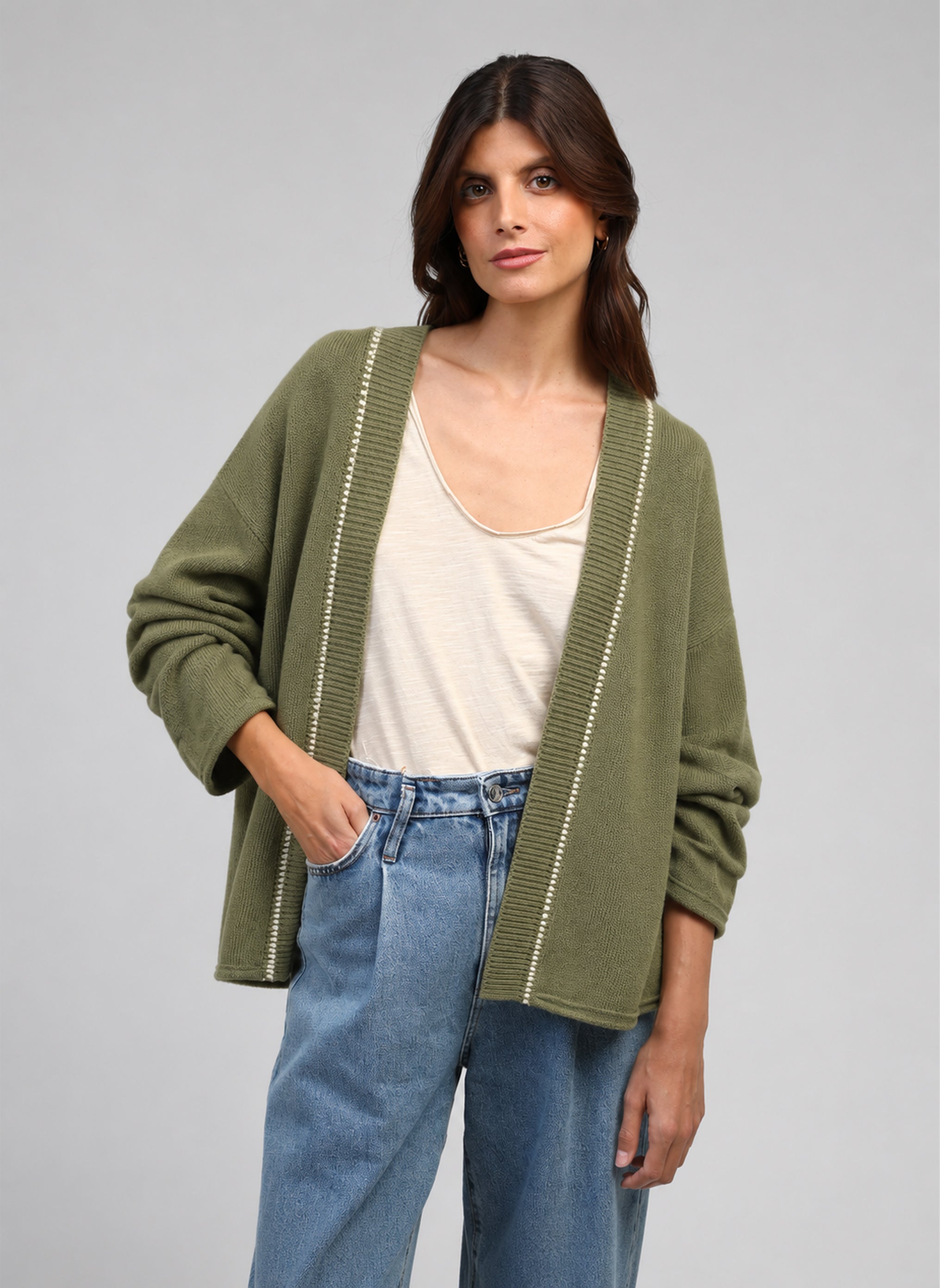 GILET BINARMY kaki