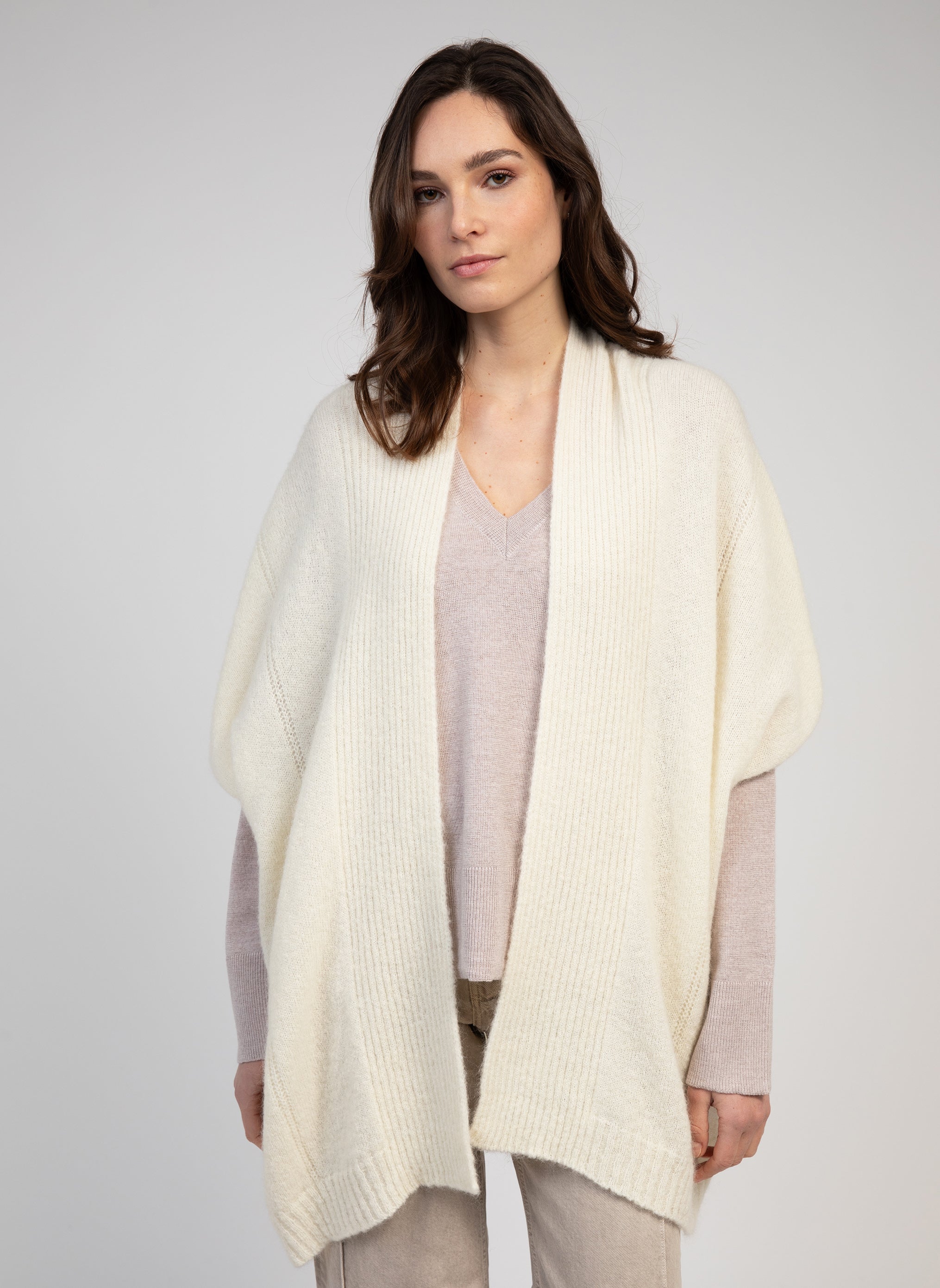 GILET BIORNE milk
