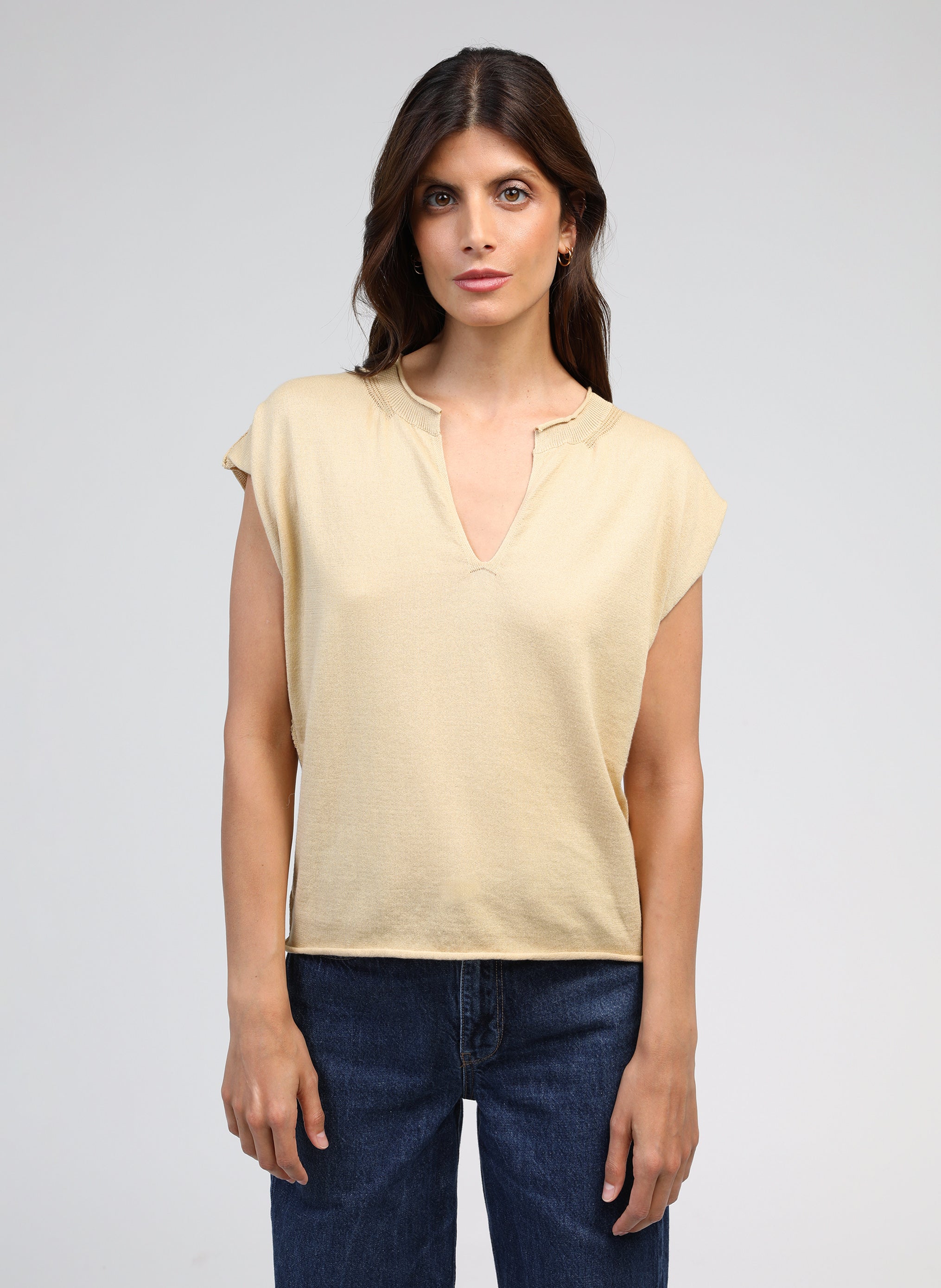 PULL BOLENI blé